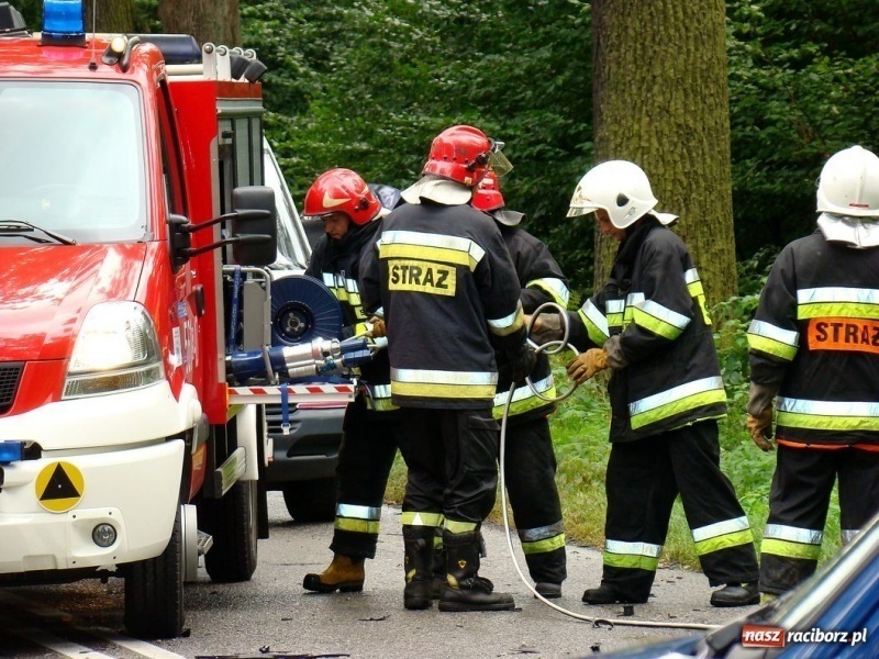 Zdjęcie w galerii na portalu naszraciborz.pl: Wypadek w Kuźni: feralny zakręt wiadomości z regionu