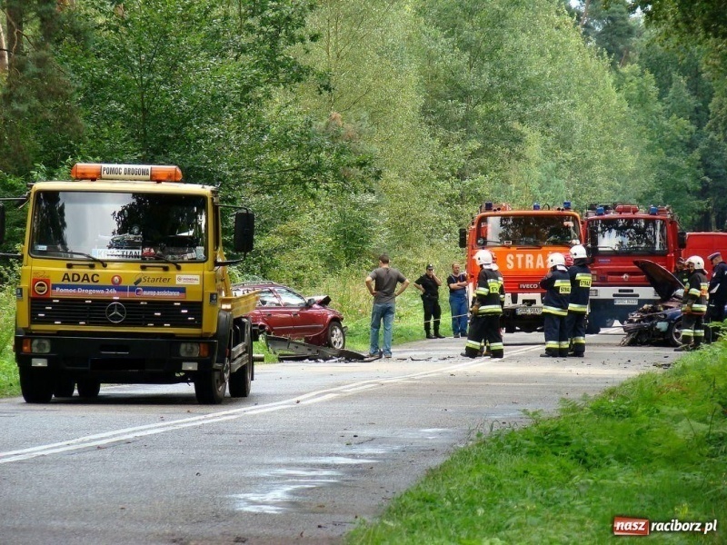 Zdjęcie w galerii na portalu naszraciborz.pl: Wypadek w Kuźni: feralny zakręt wiadomości z regionu