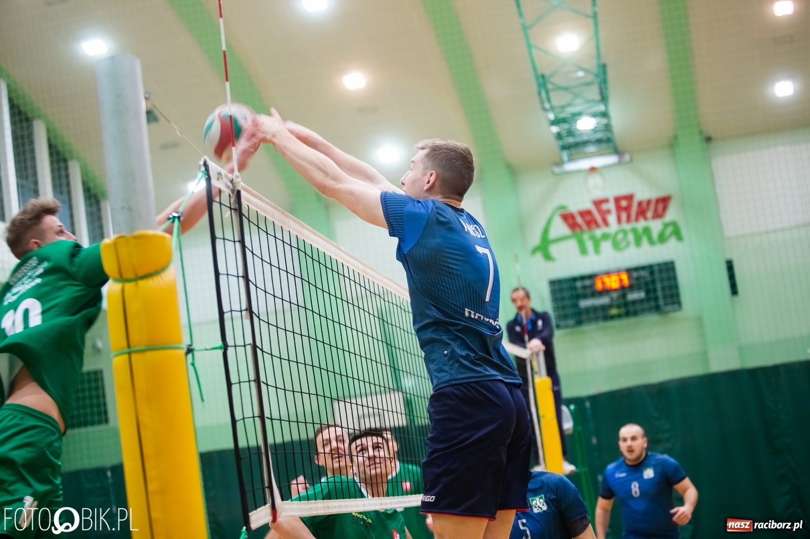 Zdjęcie w galerii na portalu naszraciborz.pl: Akademickie Mistrzostwa Śląska w siatkówce w Arenie Rafako wiadomości z regionu