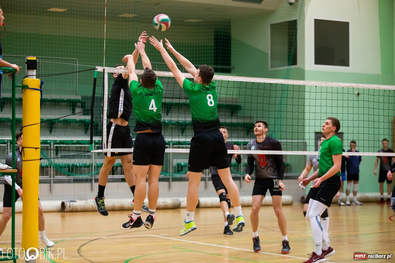 Zdjęcie w galerii na portalu naszraciborz.pl: Akademickie Mistrzostwa Śląska w siatkówce w Arenie Rafako wiadomości z regionu
