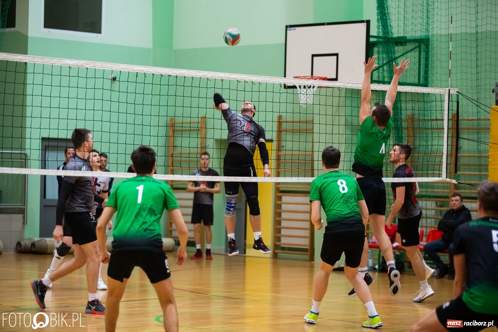 Zdjęcie w galerii na portalu naszraciborz.pl: Akademickie Mistrzostwa Śląska w siatkówce w Arenie Rafako wiadomości z regionu