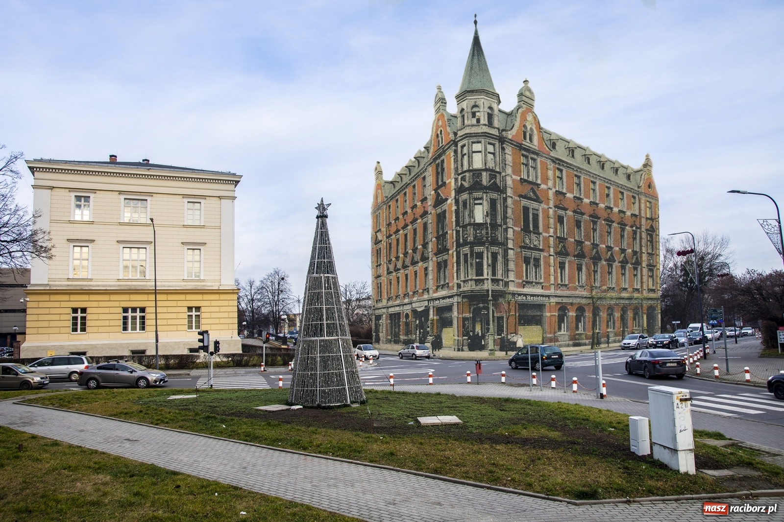Zdjęcie w galerii na portalu naszraciborz.pl: Racibórz wczoraj i dziś. Nowe fotomontaże [FOTO] wiadomości z regionu