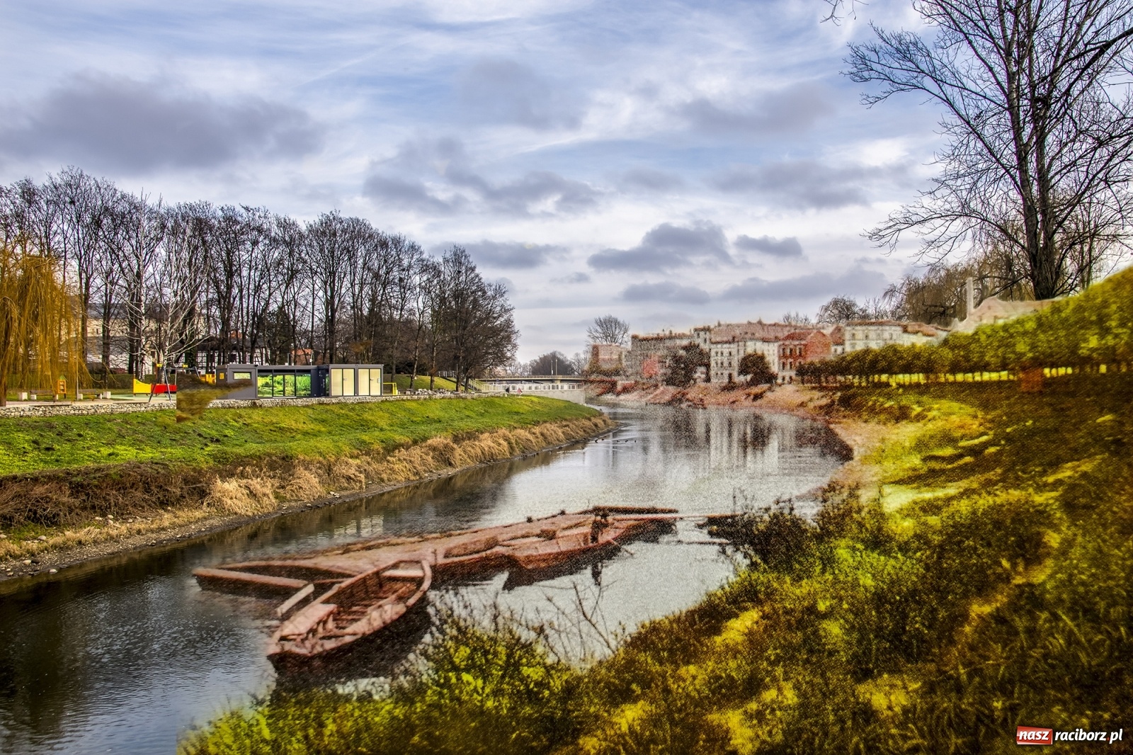 Zdjęcie w galerii na portalu naszraciborz.pl: Racibórz wczoraj i dziś. Nowe fotomontaże [FOTO] wiadomości z regionu