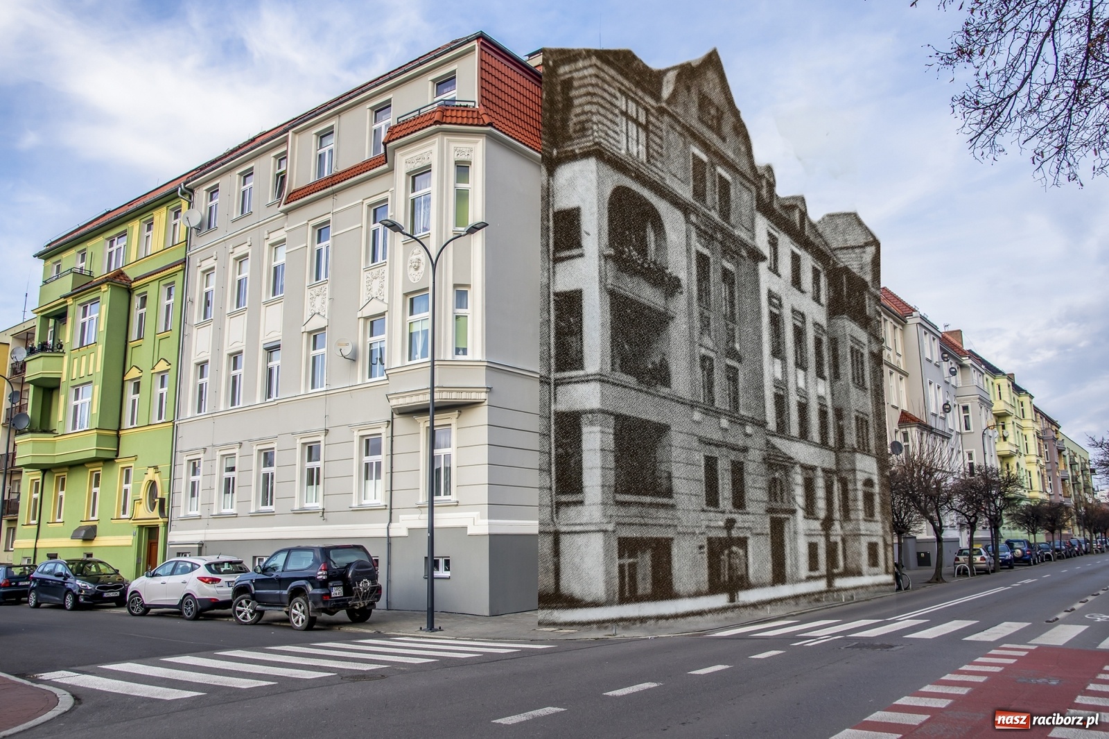 Zdjęcie w galerii na portalu naszraciborz.pl: Racibórz wczoraj i dziś. Nowe fotomontaże [FOTO] wiadomości z regionu