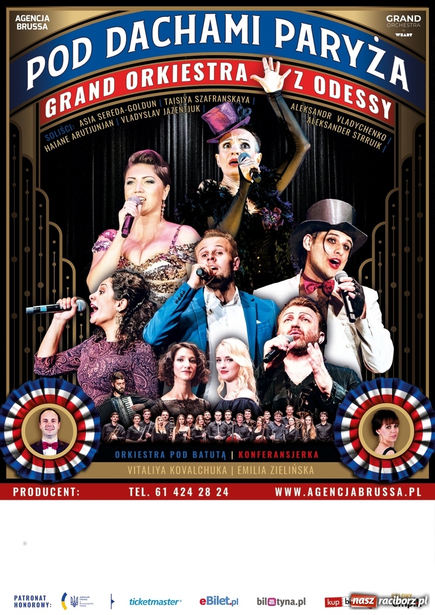 Zdjęcie w galerii na portalu naszraciborz.pl: Pod dachami Paryża - niezwykły koncert już w środę 22 stycznia w RCK! wiadomości z regionu