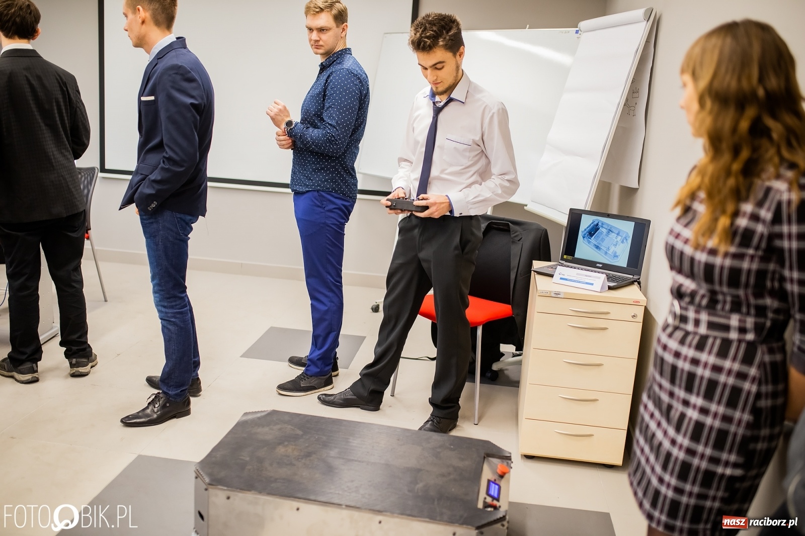 Zdjęcie w galerii na portalu naszraciborz.pl: Studenci Automatyki i Robotyki zaprezentowali swe prace inżynierskie [FOTO i WIDEO] wiadomości z regionu