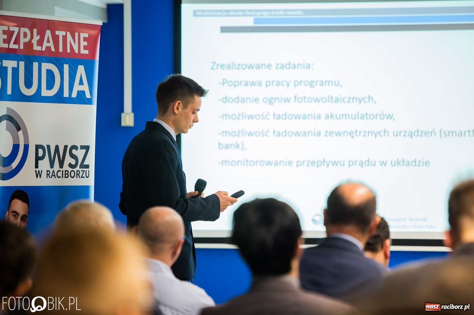 Zdjęcie w galerii na portalu naszraciborz.pl: Studenci Automatyki i Robotyki zaprezentowali swe prace inżynierskie [FOTO i WIDEO] wiadomości z regionu