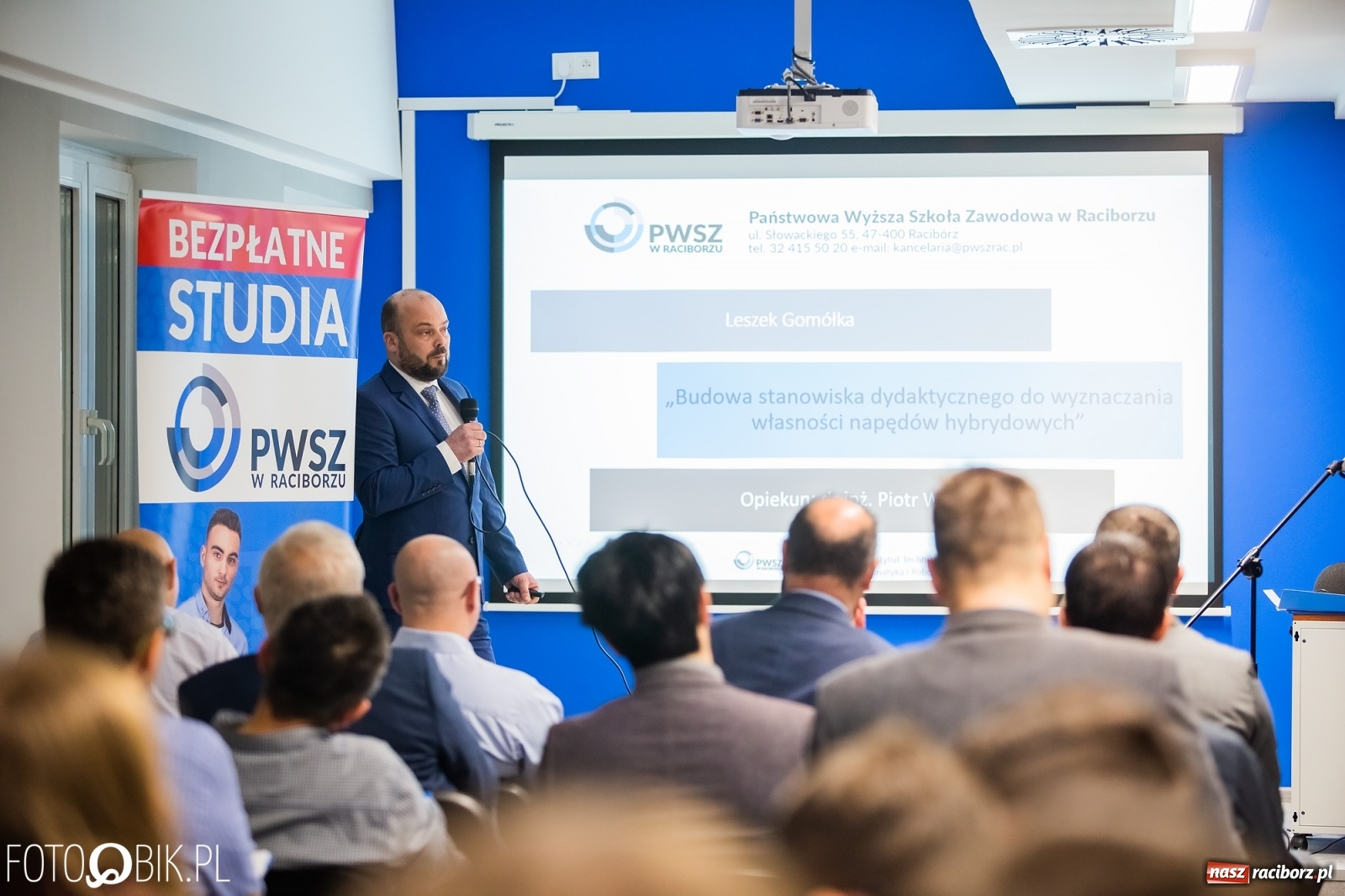 Zdjęcie w galerii na portalu naszraciborz.pl: Studenci Automatyki i Robotyki zaprezentowali swe prace inżynierskie [FOTO i WIDEO] wiadomości z regionu