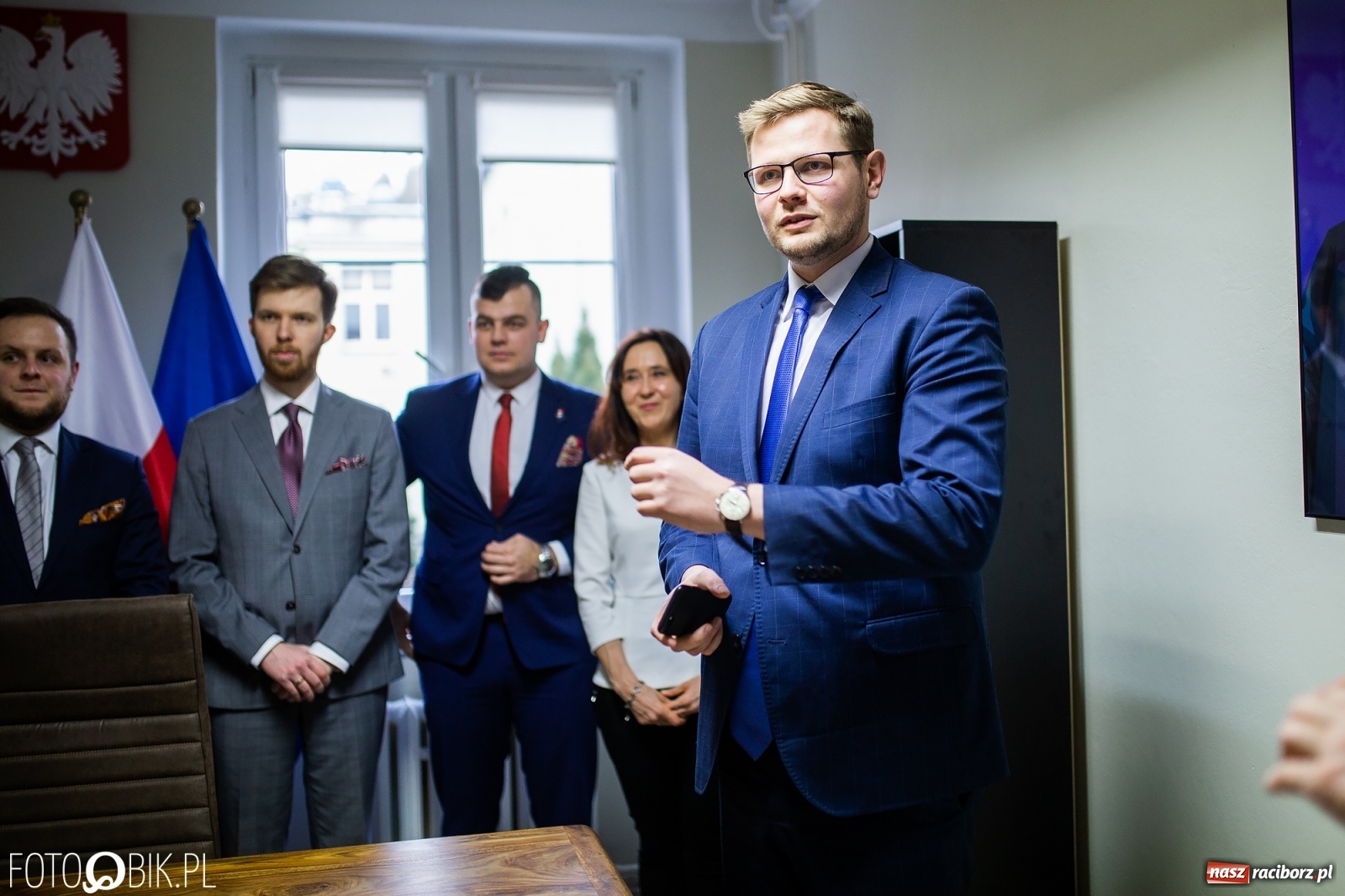 Zdjęcie w galerii na portalu naszraciborz.pl: Minister Michał Woś oficjalnie otworzył biuro poselskie [FOTO i WIDEO] wiadomości z regionu