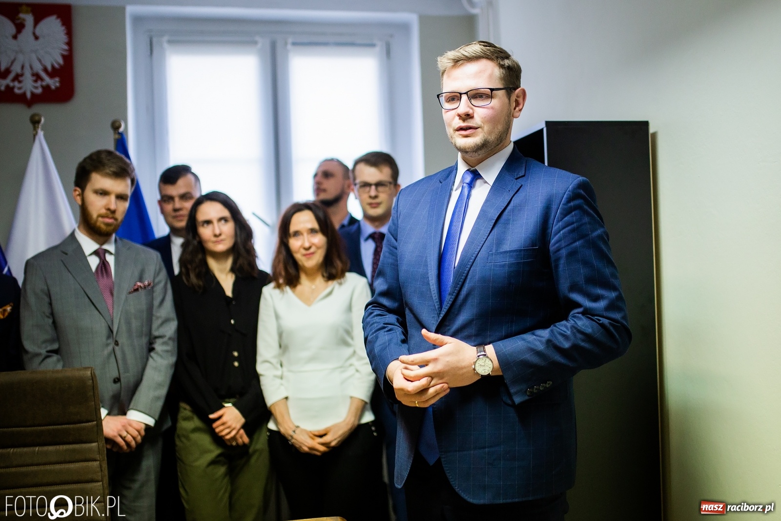 Zdjęcie w galerii na portalu naszraciborz.pl: Minister Michał Woś oficjalnie otworzył biuro poselskie [FOTO i WIDEO] wiadomości z regionu