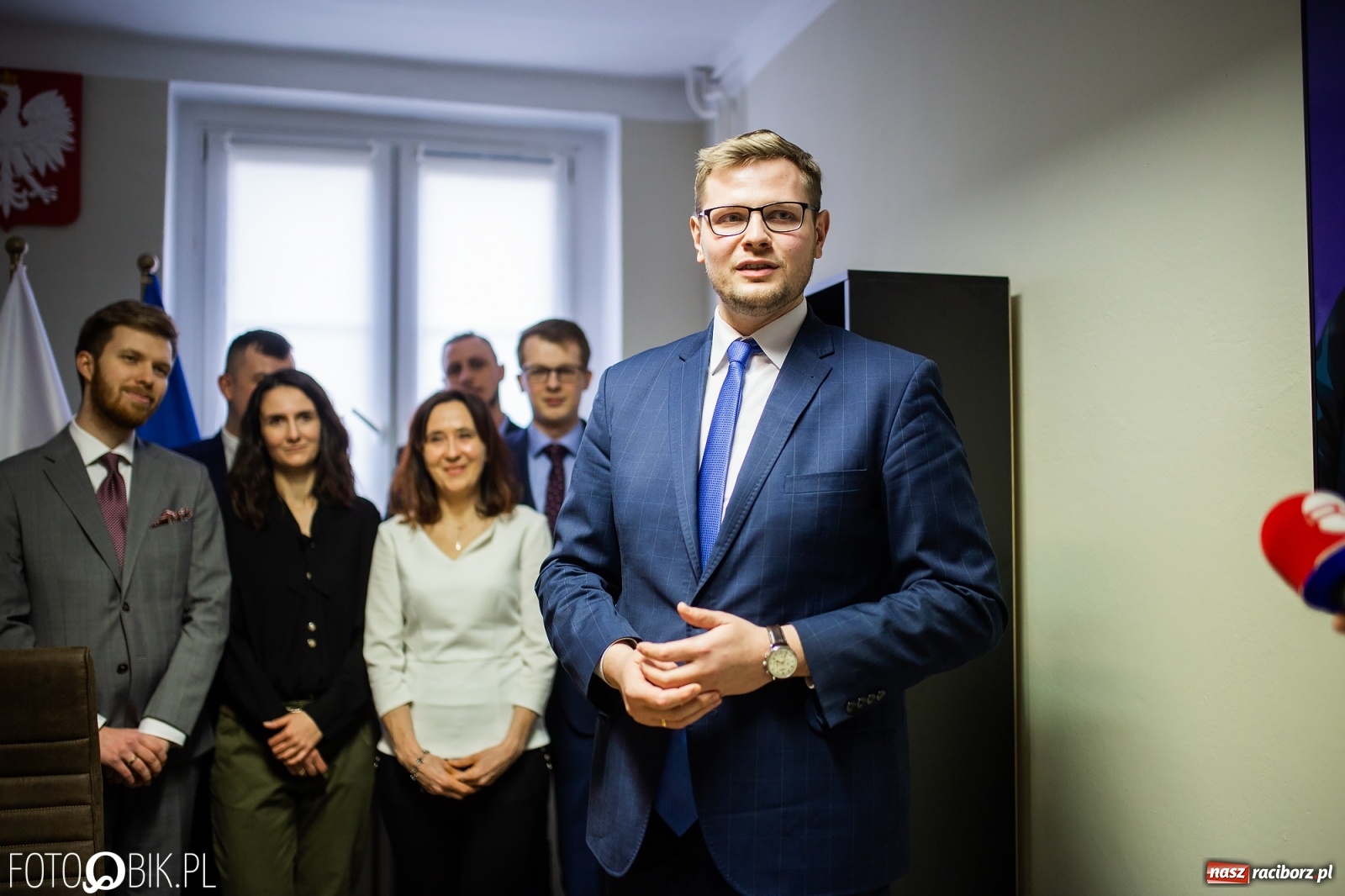 Zdjęcie w galerii na portalu naszraciborz.pl: Minister Michał Woś oficjalnie otworzył biuro poselskie [FOTO i WIDEO] wiadomości z regionu