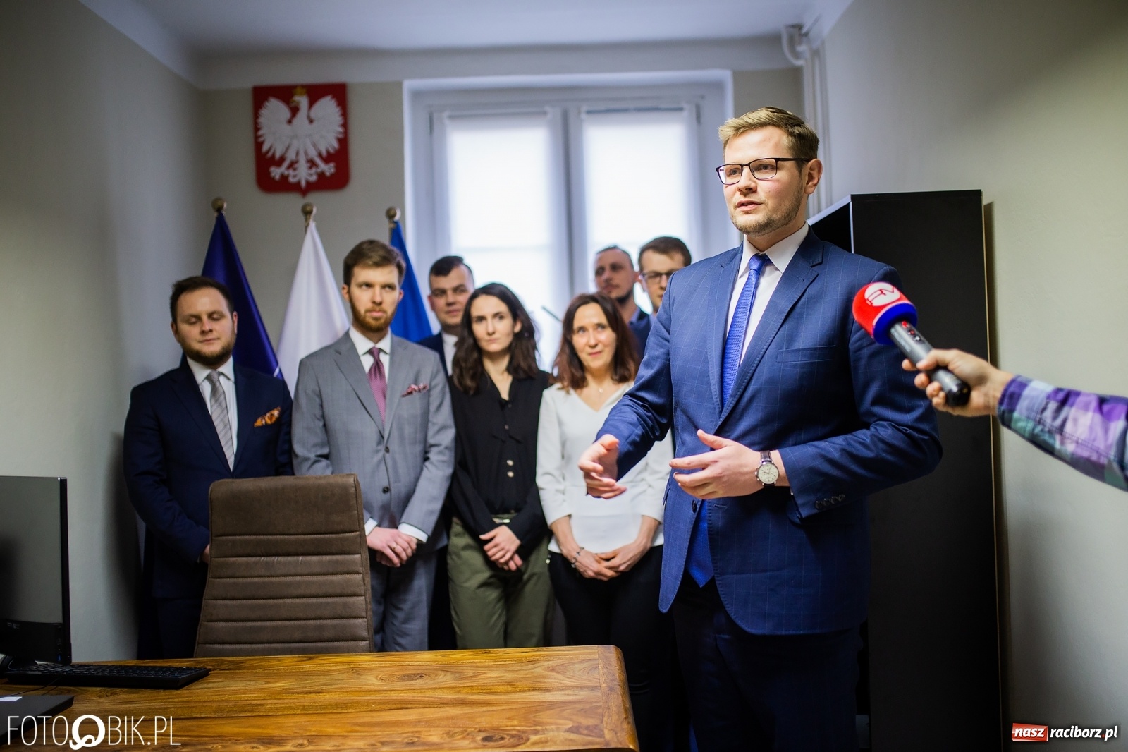 Zdjęcie w galerii na portalu naszraciborz.pl: Minister Michał Woś oficjalnie otworzył biuro poselskie [FOTO i WIDEO] wiadomości z regionu