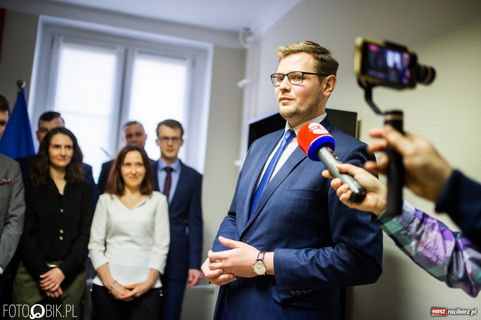 Zdjęcie w galerii na portalu naszraciborz.pl: Minister Michał Woś oficjalnie otworzył biuro poselskie [FOTO i WIDEO] wiadomości z regionu