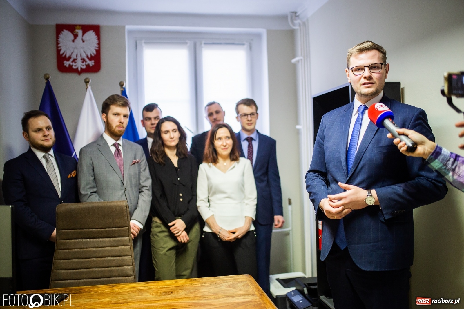 Zdjęcie w galerii na portalu naszraciborz.pl: Minister Michał Woś oficjalnie otworzył biuro poselskie [FOTO i WIDEO] wiadomości z regionu