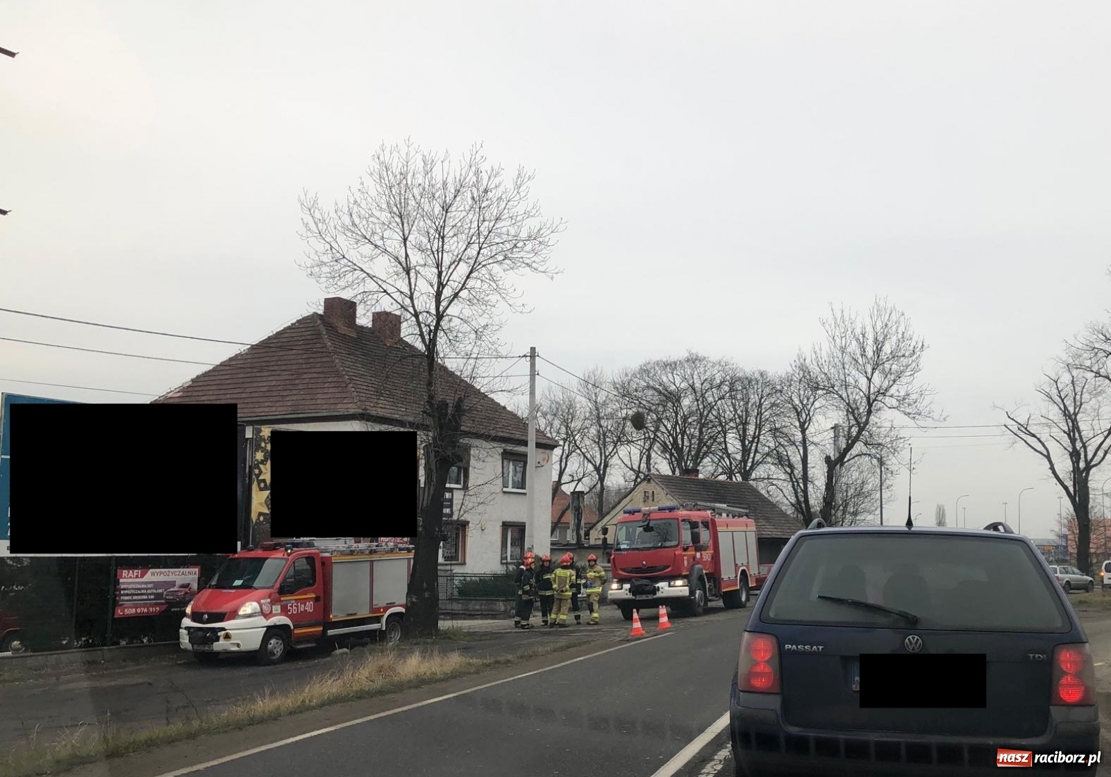 Zdjęcie w galerii na portalu naszraciborz.pl: Akcja policyjnych antyterrorystów w Raciborzu na Brzeskiej  wiadomości z regionu