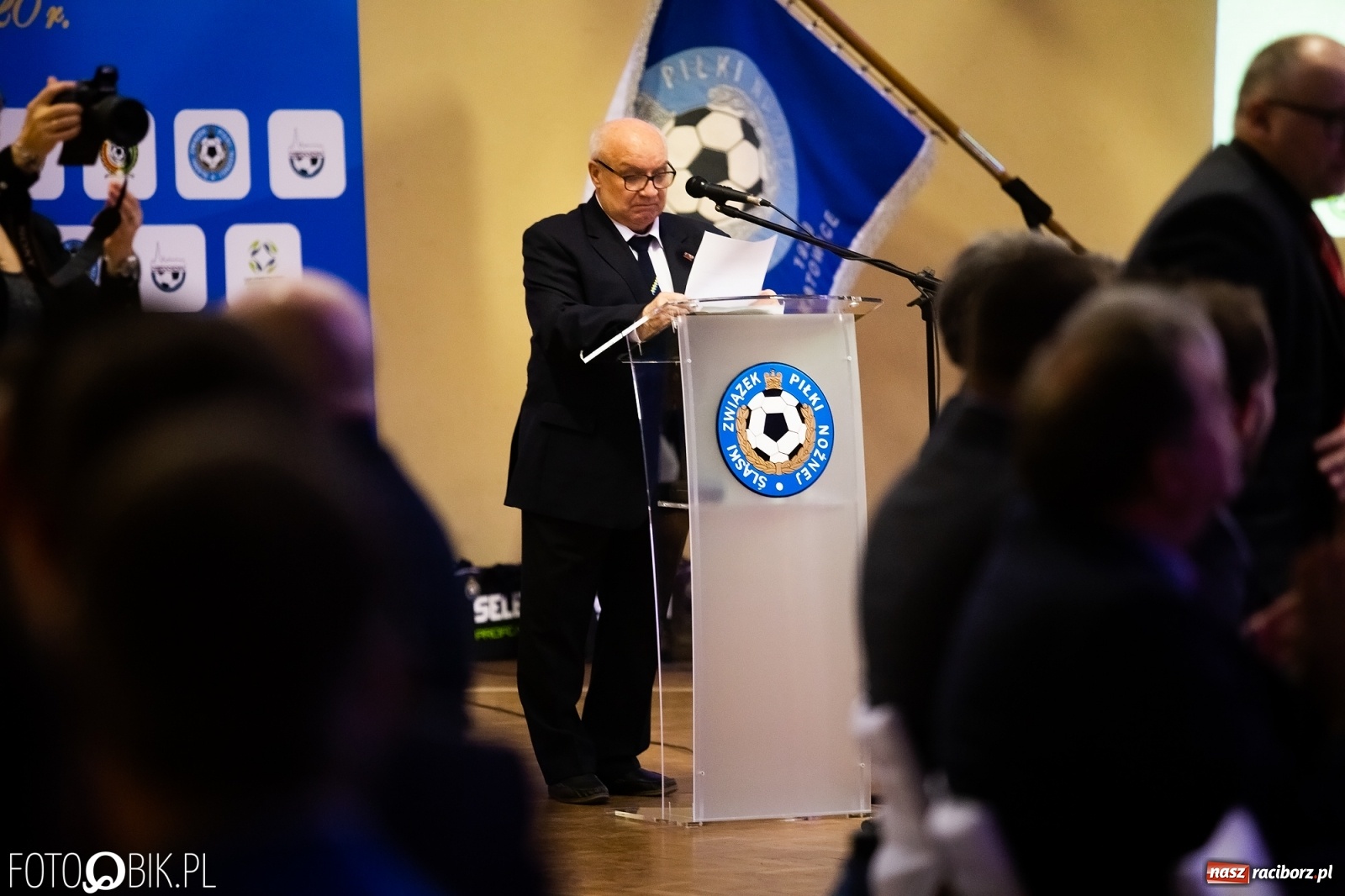 Zdjęcie w galerii na portalu naszraciborz.pl: Gala Jubileuszowa 100-lecia Śląskiego Związku Piłki Nożnej wiadomości z regionu