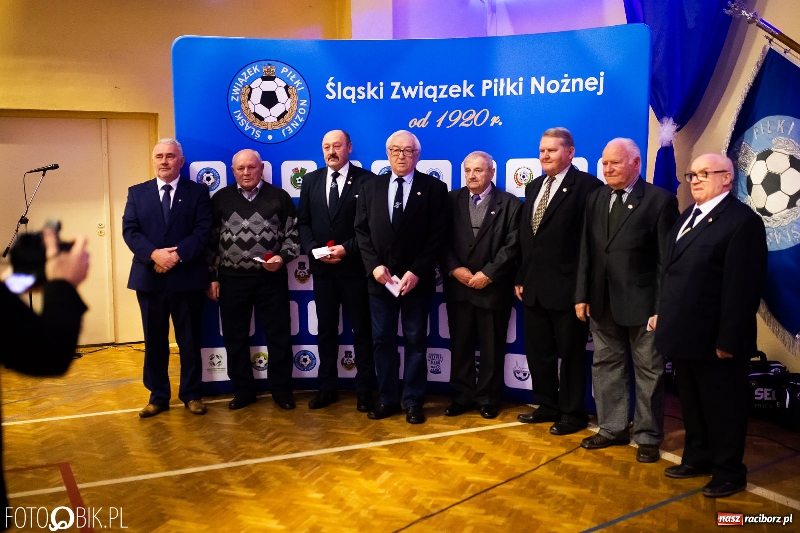 Zdjęcie w galerii na portalu naszraciborz.pl: Gala Jubileuszowa 100-lecia Śląskiego Związku Piłki Nożnej wiadomości z regionu