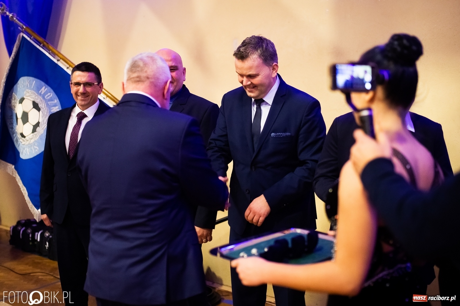 Zdjęcie w galerii na portalu naszraciborz.pl: Gala Jubileuszowa 100-lecia Śląskiego Związku Piłki Nożnej wiadomości z regionu