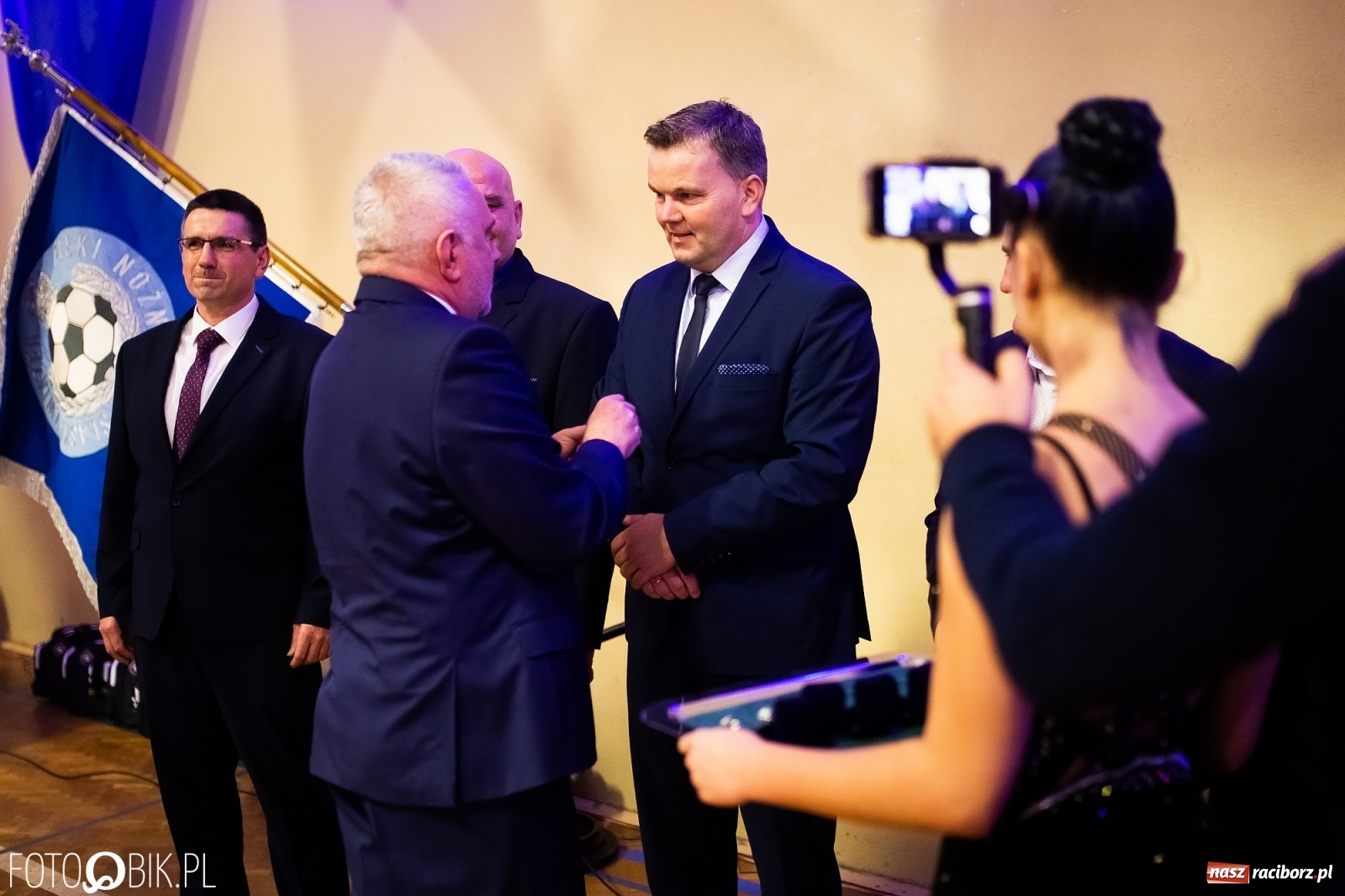 Zdjęcie w galerii na portalu naszraciborz.pl: Gala Jubileuszowa 100-lecia Śląskiego Związku Piłki Nożnej wiadomości z regionu