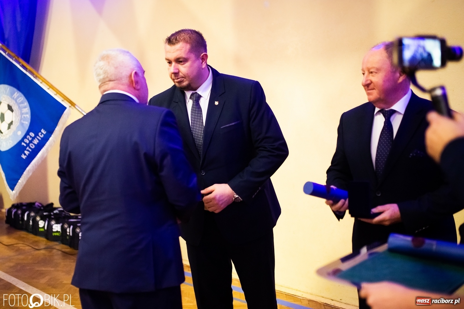 Zdjęcie w galerii na portalu naszraciborz.pl: Gala Jubileuszowa 100-lecia Śląskiego Związku Piłki Nożnej wiadomości z regionu