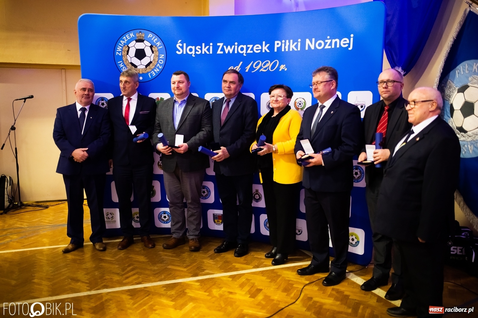 Zdjęcie w galerii na portalu naszraciborz.pl: Gala Jubileuszowa 100-lecia Śląskiego Związku Piłki Nożnej wiadomości z regionu