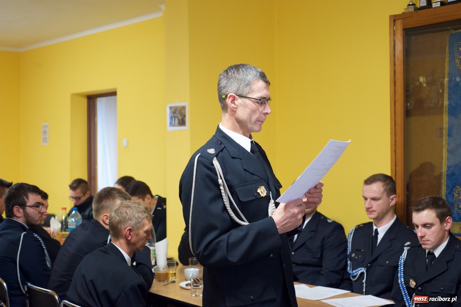 Zdjęcie w galerii na portalu naszraciborz.pl: Zmiana warty w OSP Tworków  wiadomości z regionu