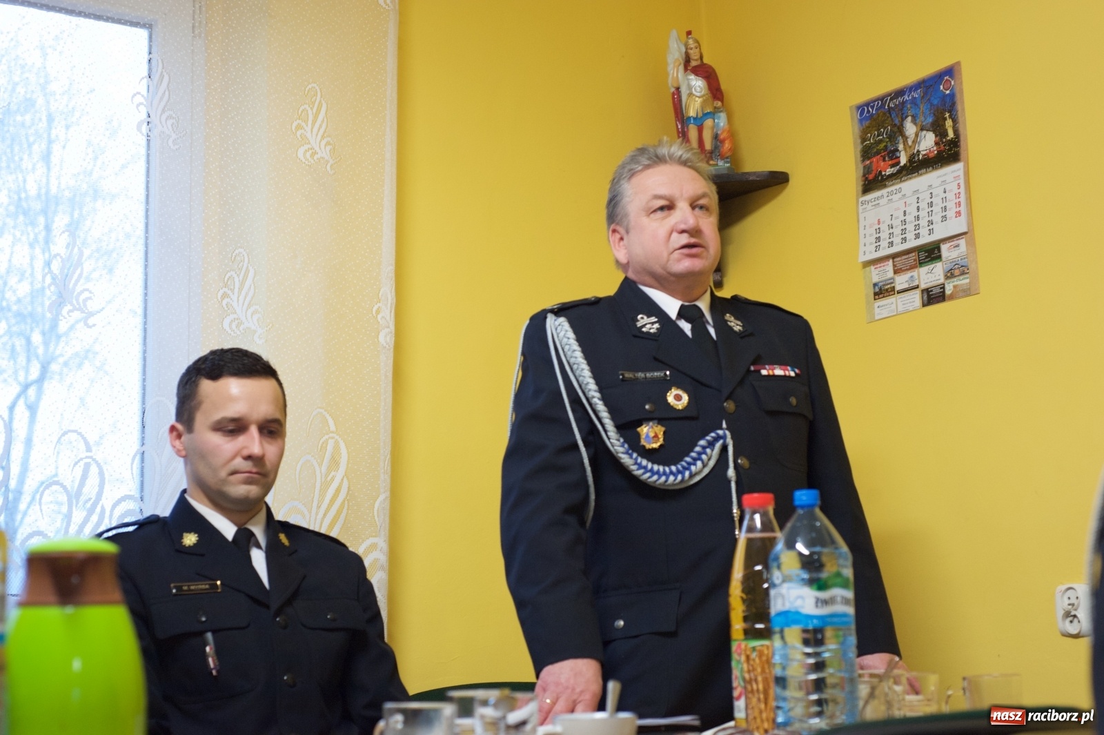 Zdjęcie w galerii na portalu naszraciborz.pl: Zmiana warty w OSP Tworków  wiadomości z regionu