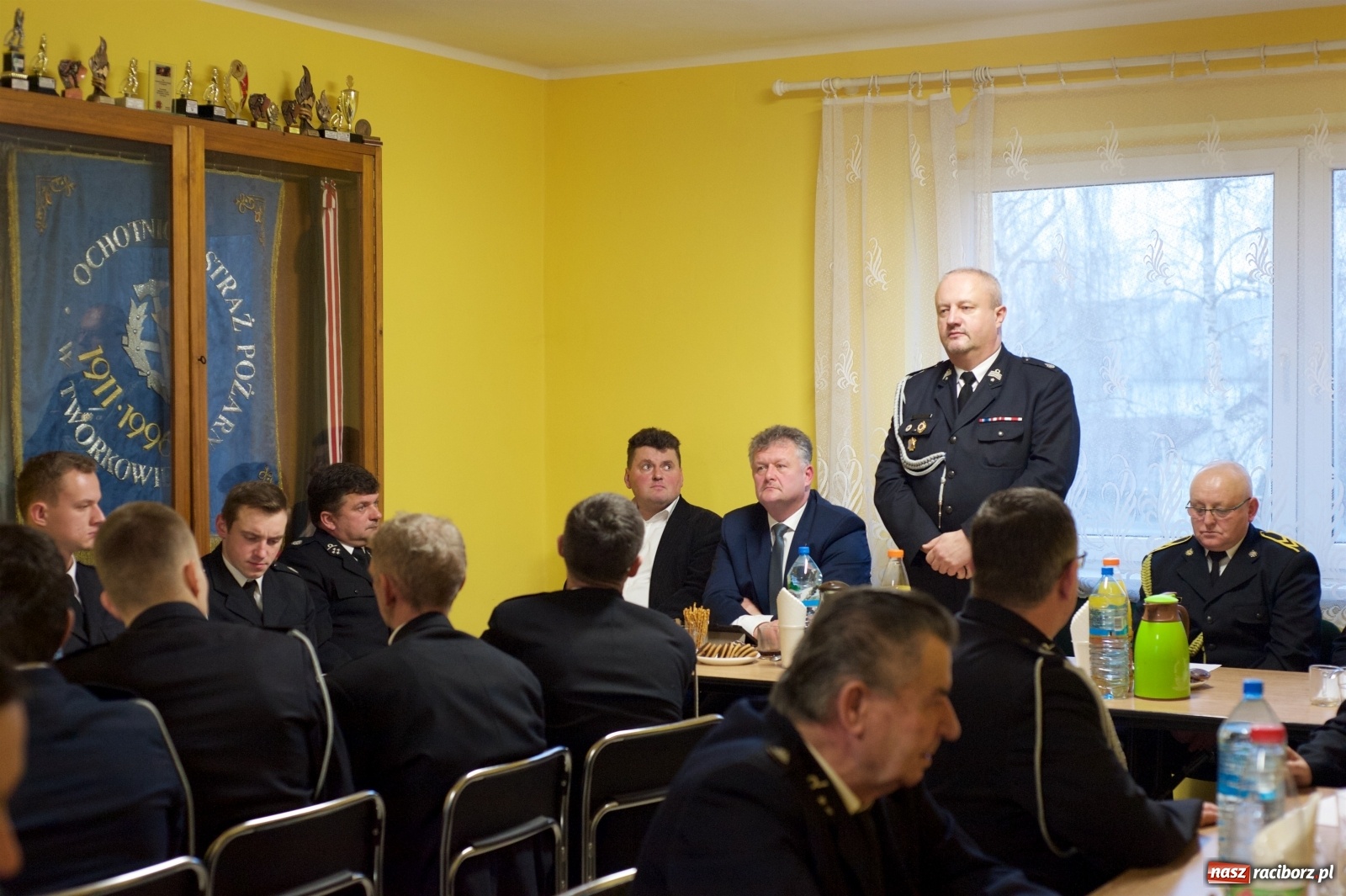 Zdjęcie w galerii na portalu naszraciborz.pl: Zmiana warty w OSP Tworków  wiadomości z regionu