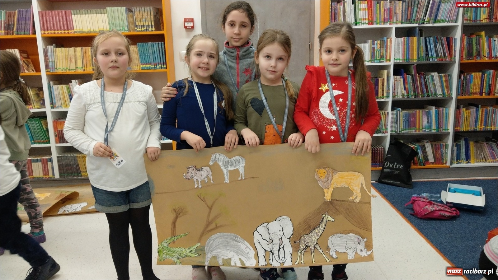 Zdjęcie w galerii na portalu naszraciborz.pl: Młodzi czytelnicy w podróży. Ferii z biblioteką ciąg dalszy wiadomości z regionu