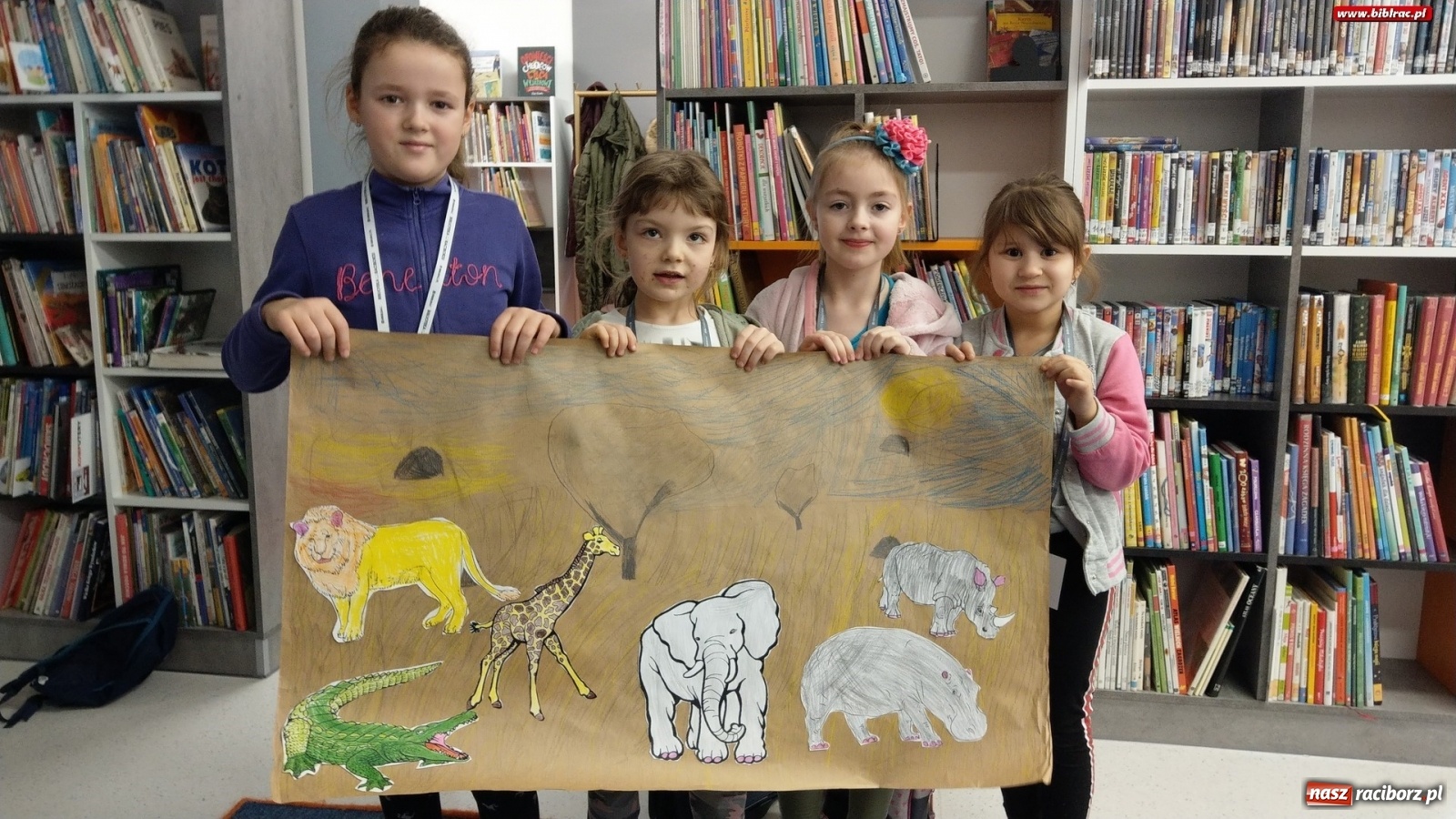 Zdjęcie w galerii na portalu naszraciborz.pl: Młodzi czytelnicy w podróży. Ferii z biblioteką ciąg dalszy wiadomości z regionu