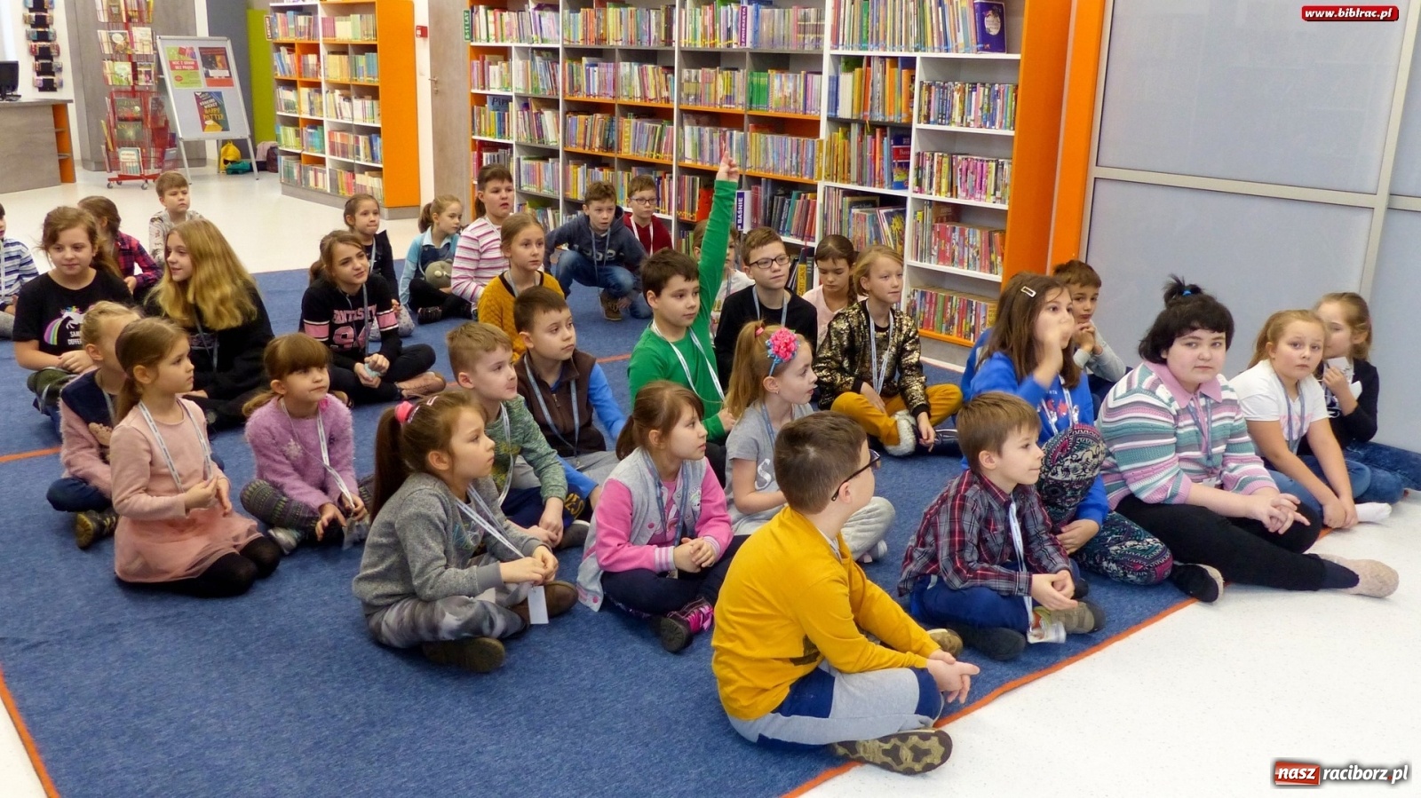 Zdjęcie w galerii na portalu naszraciborz.pl: Młodzi czytelnicy w podróży. Ferii z biblioteką ciąg dalszy wiadomości z regionu