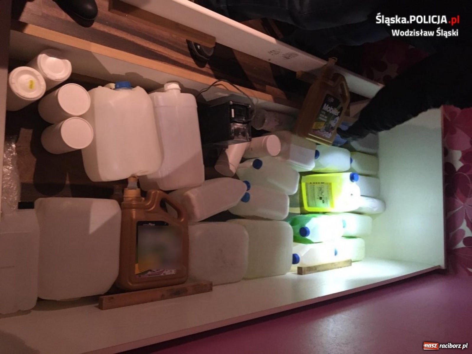 Zdjęcie w galerii na portalu naszraciborz.pl: Niedaleko Raciborza zlikwidowano laboratorium metamfetaminy [FOTO] wiadomości z regionu