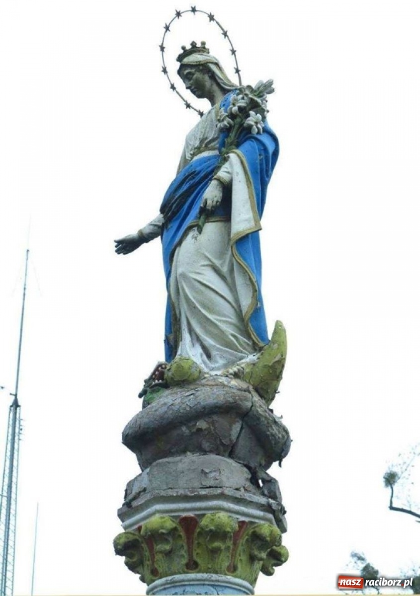 Zdjęcie w galerii na portalu naszraciborz.pl: Kolumna maryjna w Rudach doczeka się renowacji wiadomości z regionu