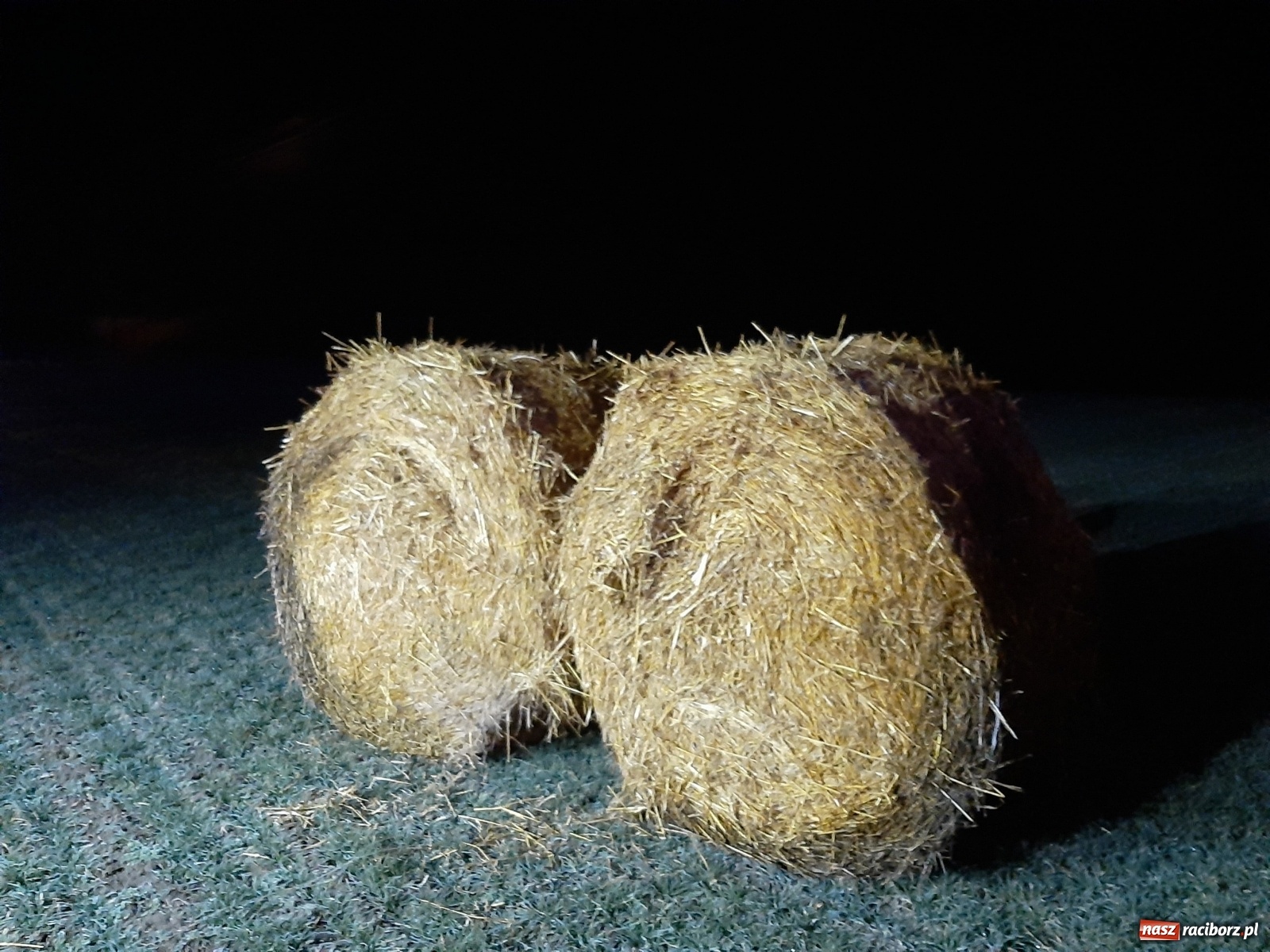 Zdjęcie w galerii na portalu naszraciborz.pl: Płonie stóg słomy przy drodze z Bolesławia na Urbanek [FOTO i WIDEO] wiadomości z regionu