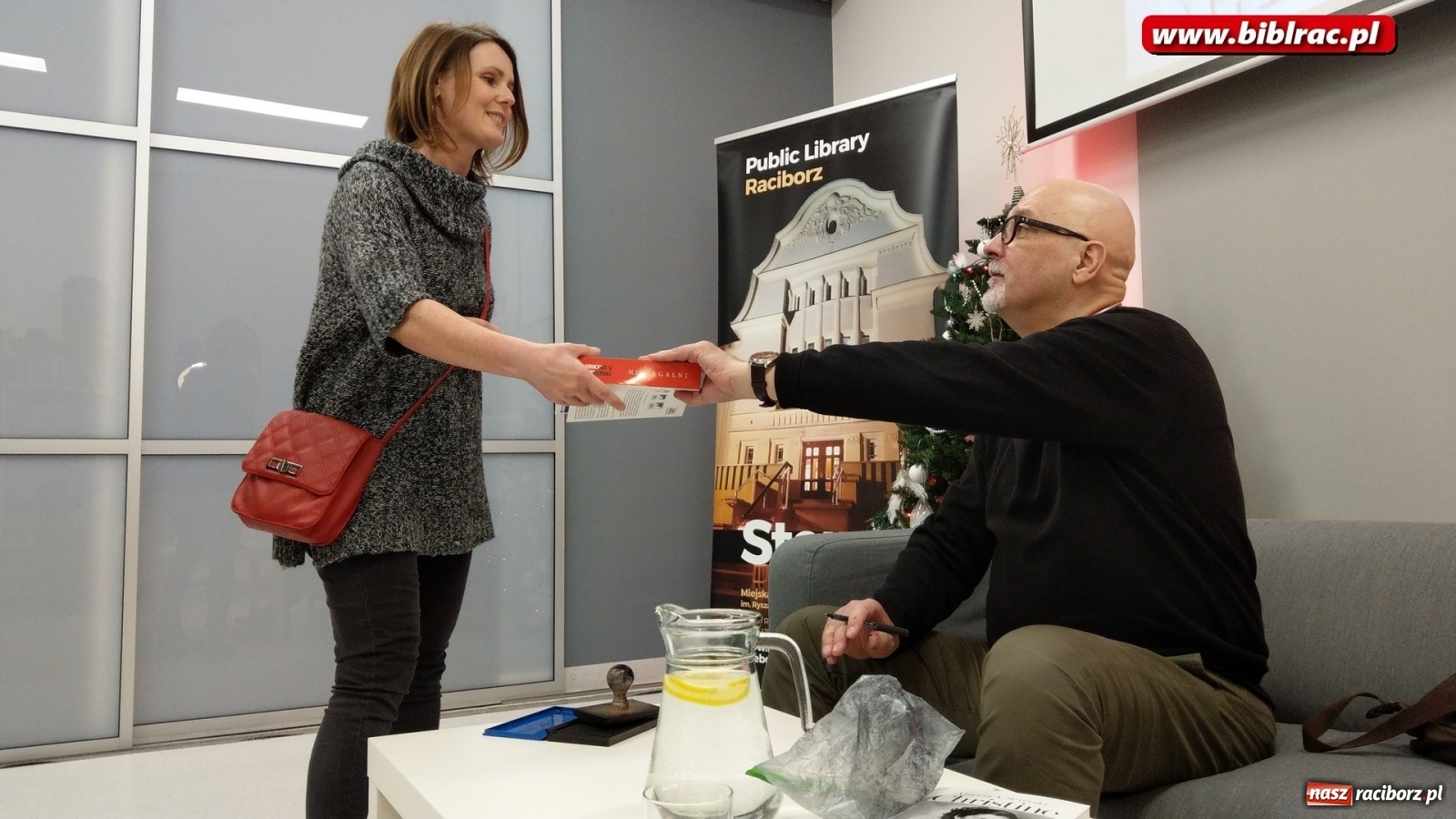 Zdjęcie w galerii na portalu naszraciborz.pl: Zawód szpieg. Vincent V. Severski gościł w raciborskiej książnicy wiadomości z regionu