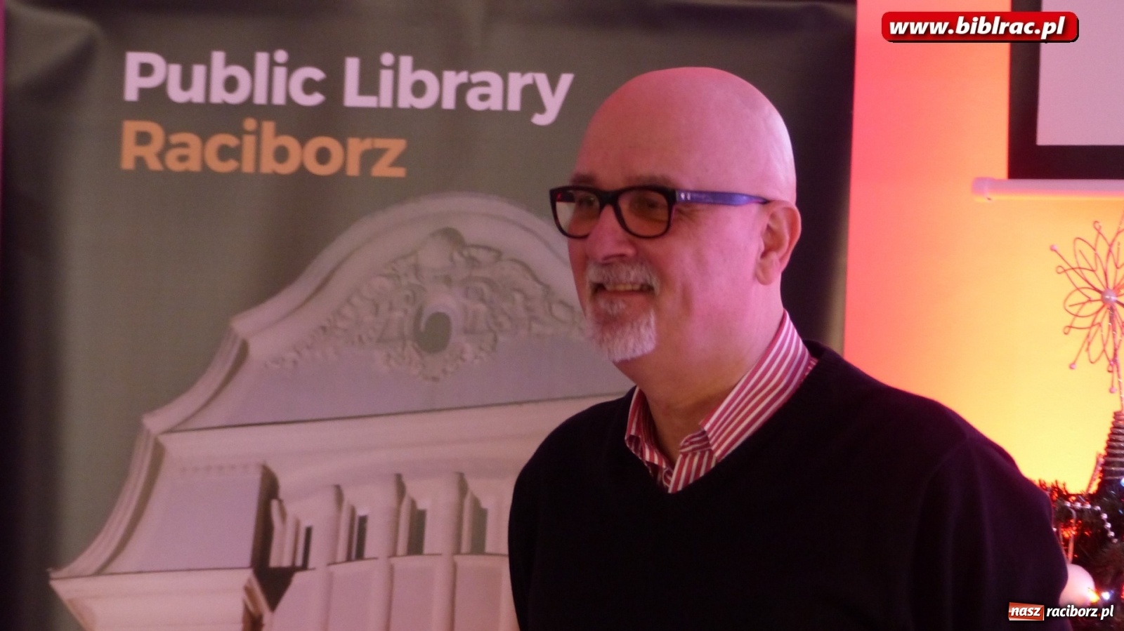 Zdjęcie w galerii na portalu naszraciborz.pl: Zawód szpieg. Vincent V. Severski gościł w raciborskiej książnicy wiadomości z regionu