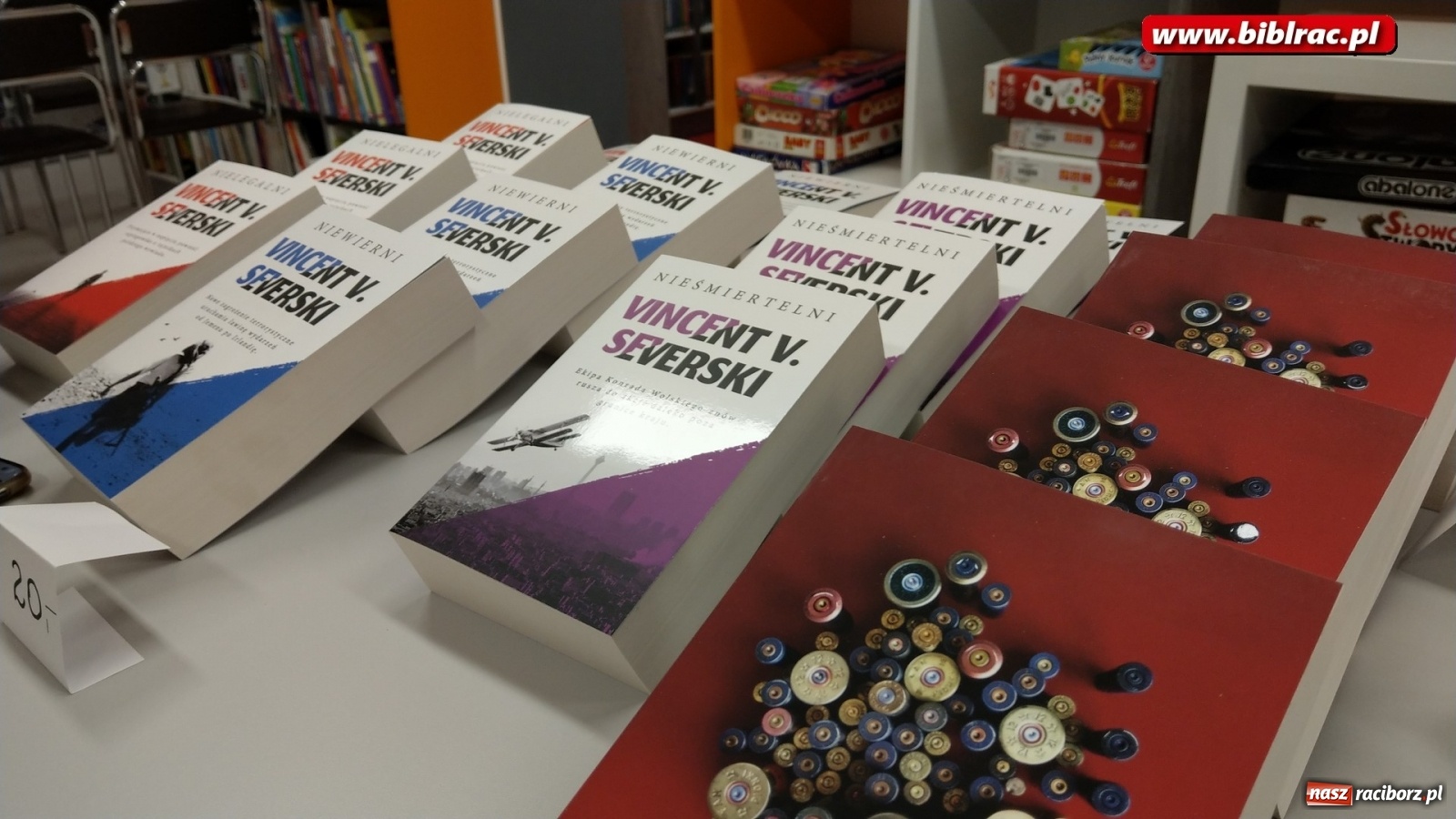 Zdjęcie w galerii na portalu naszraciborz.pl: Zawód szpieg. Vincent V. Severski gościł w raciborskiej książnicy wiadomości z regionu