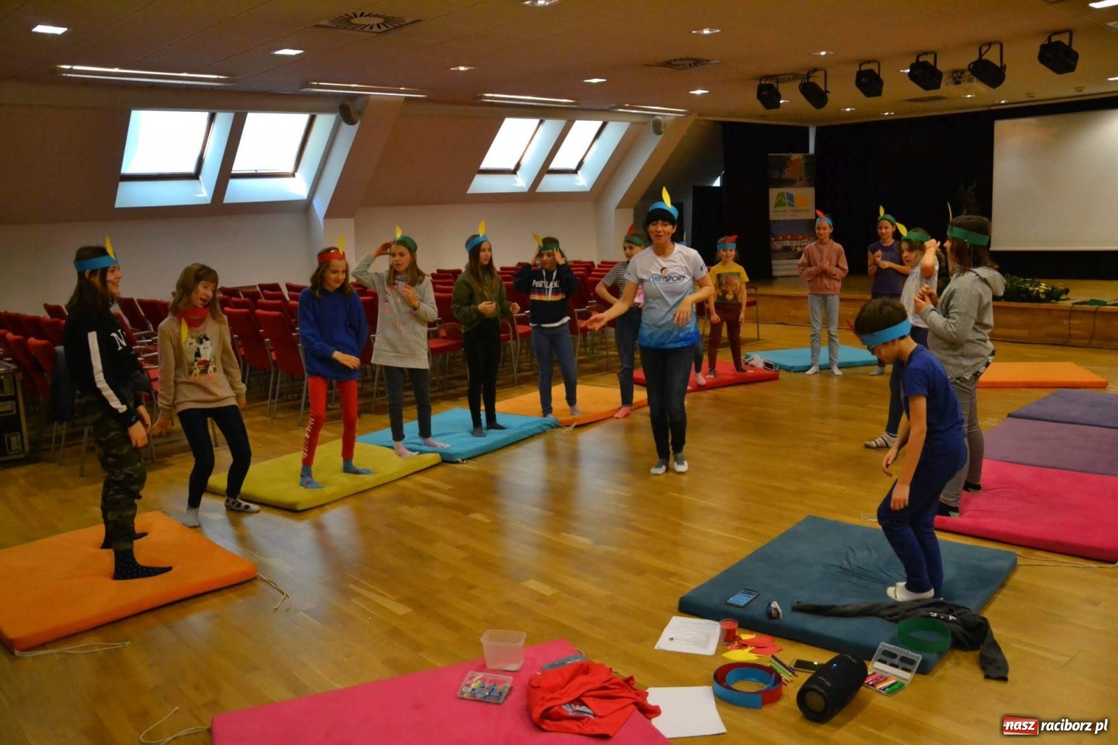 Zdjęcie w galerii na portalu naszraciborz.pl: Dzień Relaksu na raciborskim zamku wiadomości z regionu