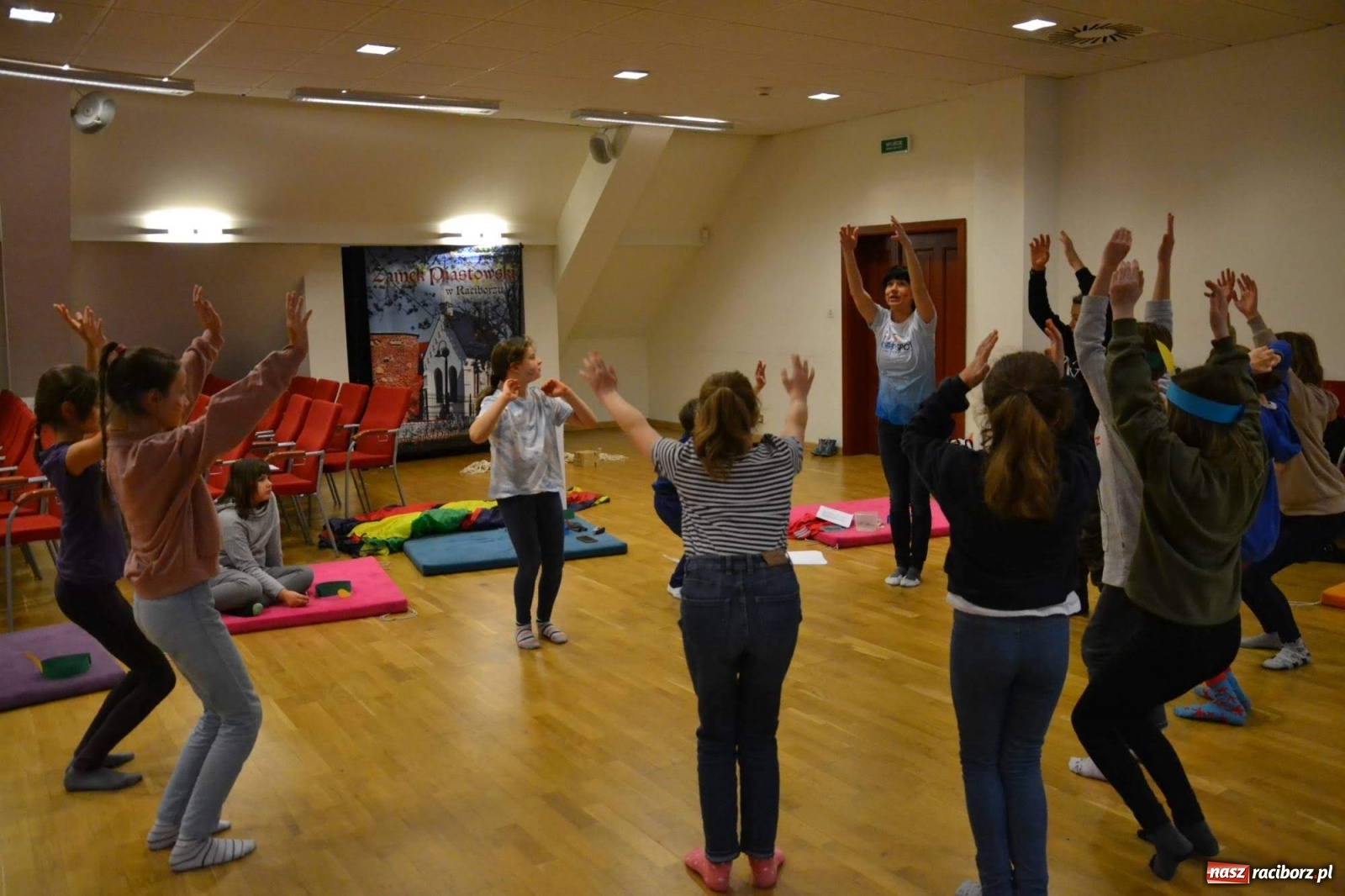 Zdjęcie w galerii na portalu naszraciborz.pl: Dzień Relaksu na raciborskim zamku wiadomości z regionu