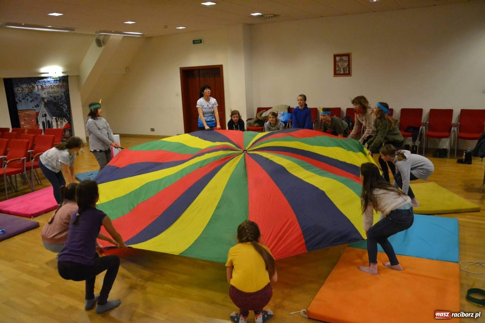 Zdjęcie w galerii na portalu naszraciborz.pl: Dzień Relaksu na raciborskim zamku wiadomości z regionu