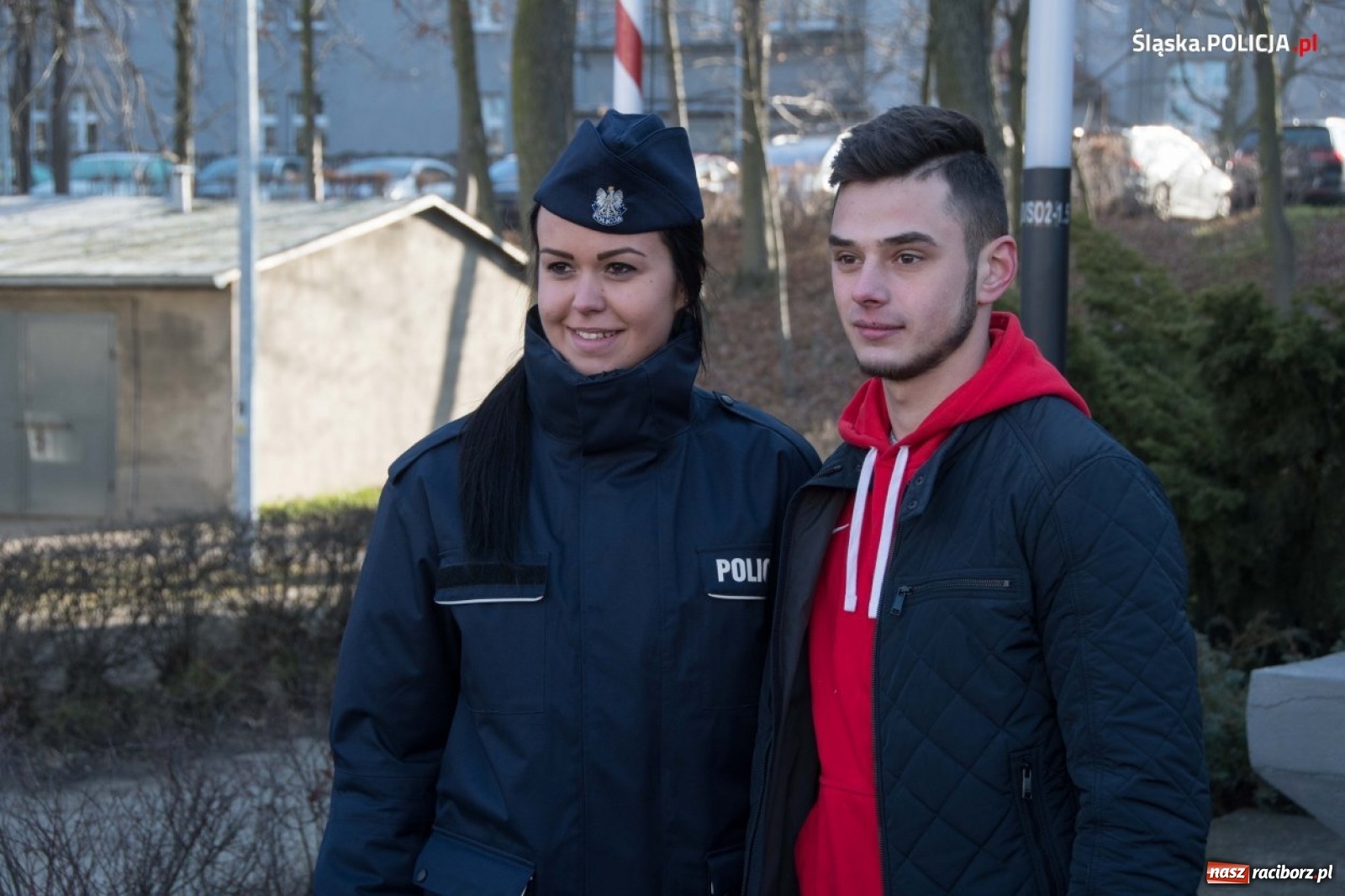 Zdjęcie w galerii na portalu naszraciborz.pl: Zimowe ślubowanie w policji. Trwa kolejny nabór  wiadomości z regionu