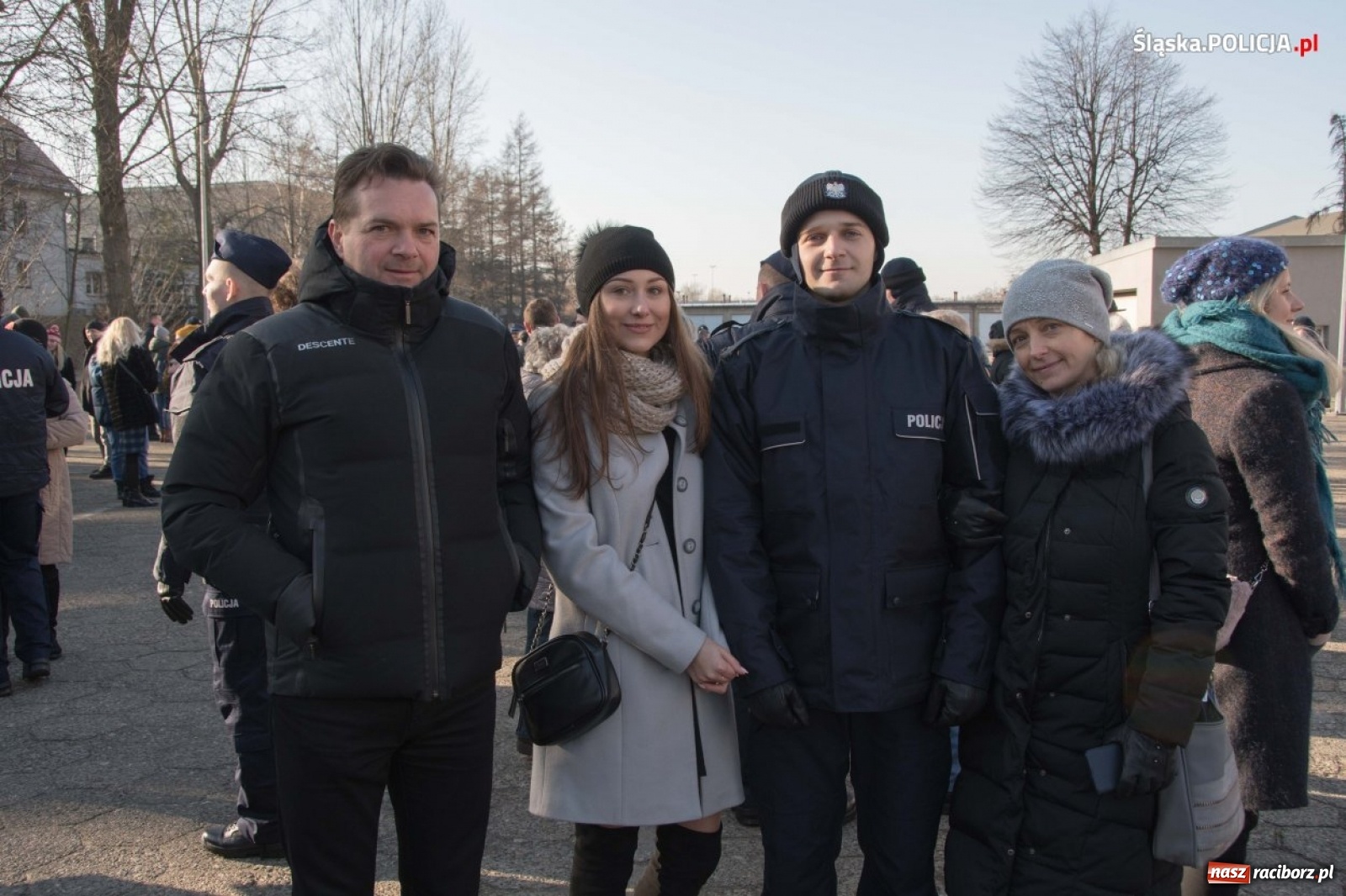 Zdjęcie w galerii na portalu naszraciborz.pl: Zimowe ślubowanie w policji. Trwa kolejny nabór  wiadomości z regionu
