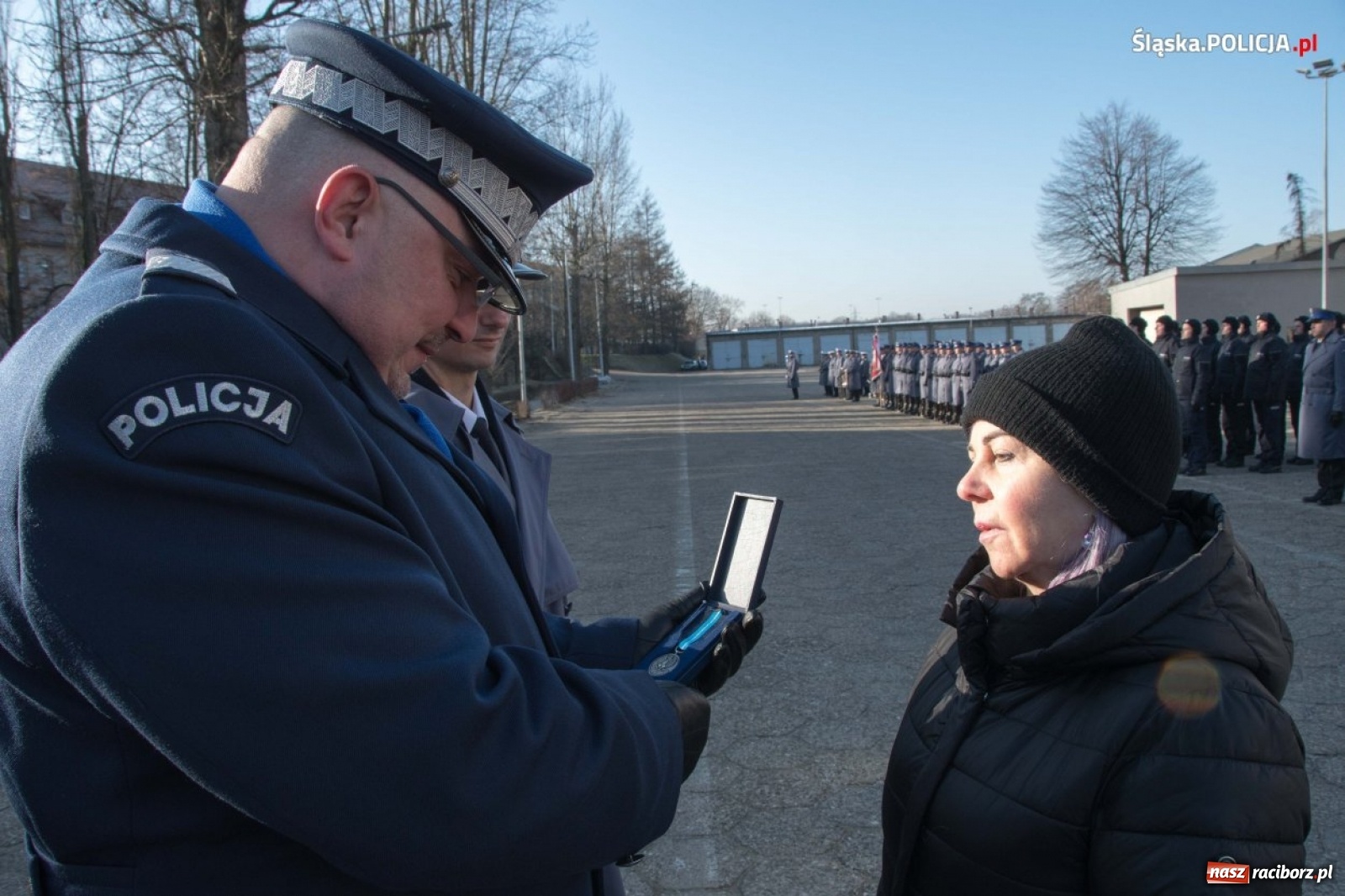 Zdjęcie w galerii na portalu naszraciborz.pl: Zimowe ślubowanie w policji. Trwa kolejny nabór  wiadomości z regionu