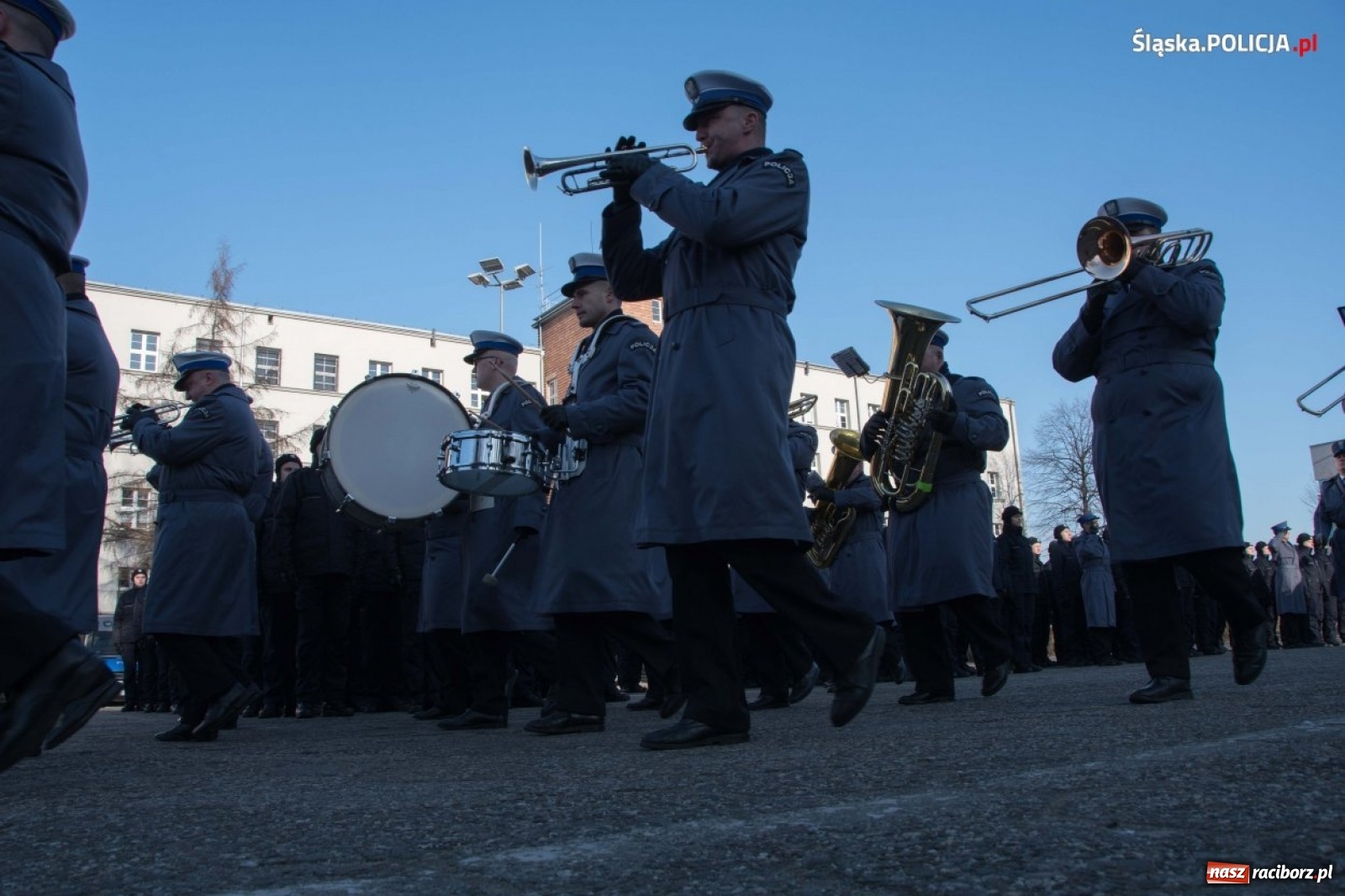 Zdjęcie w galerii na portalu naszraciborz.pl: Zimowe ślubowanie w policji. Trwa kolejny nabór  wiadomości z regionu