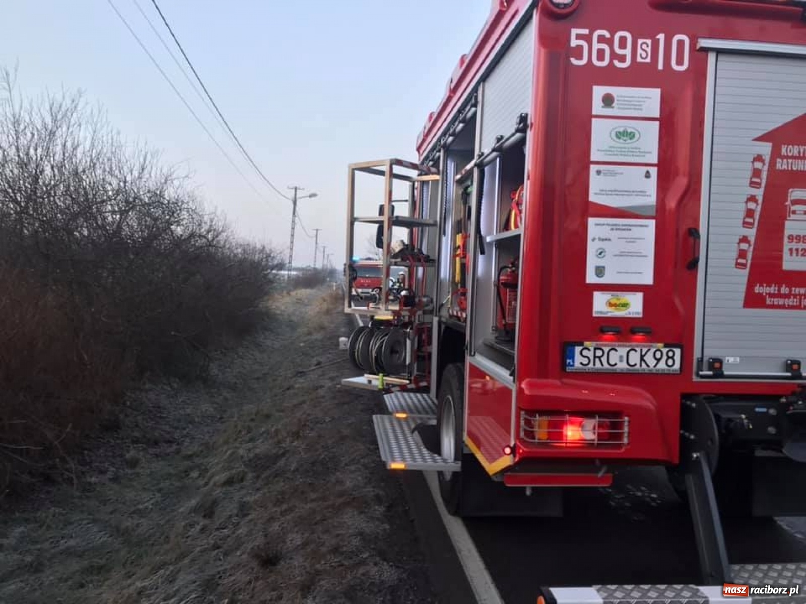 Zdjęcie w galerii na portalu naszraciborz.pl: Trzy pojazdy zderzyły się na trasie Racibórz-Rudy-Gliwice  wiadomości z regionu