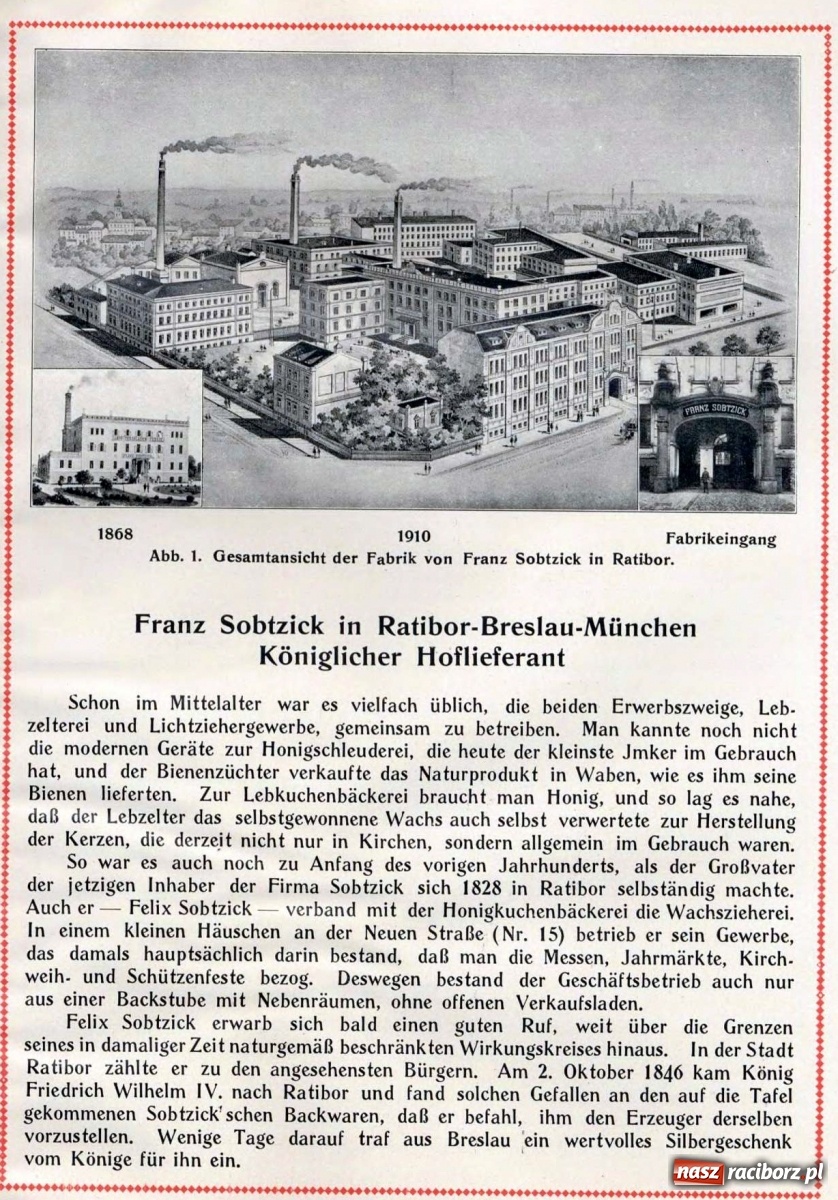 Zdjęcie w galerii na portalu naszraciborz.pl: Raciborski Willy Wonka. Słodkie imperium Felixa Sobtzicka  wiadomości z regionu