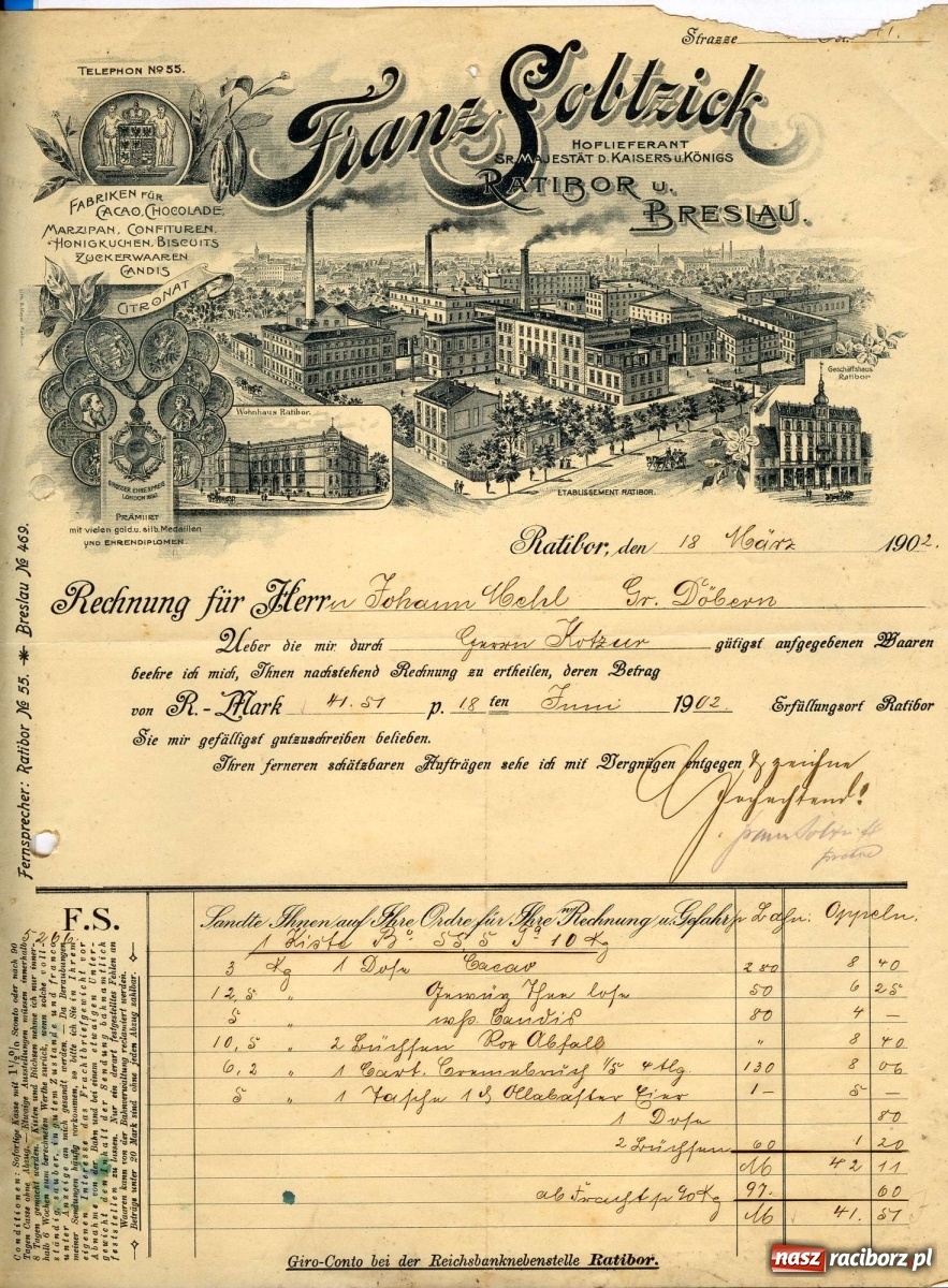 Zdjęcie w galerii na portalu naszraciborz.pl: Raciborski Willy Wonka. Słodkie imperium Felixa Sobtzicka  wiadomości z regionu