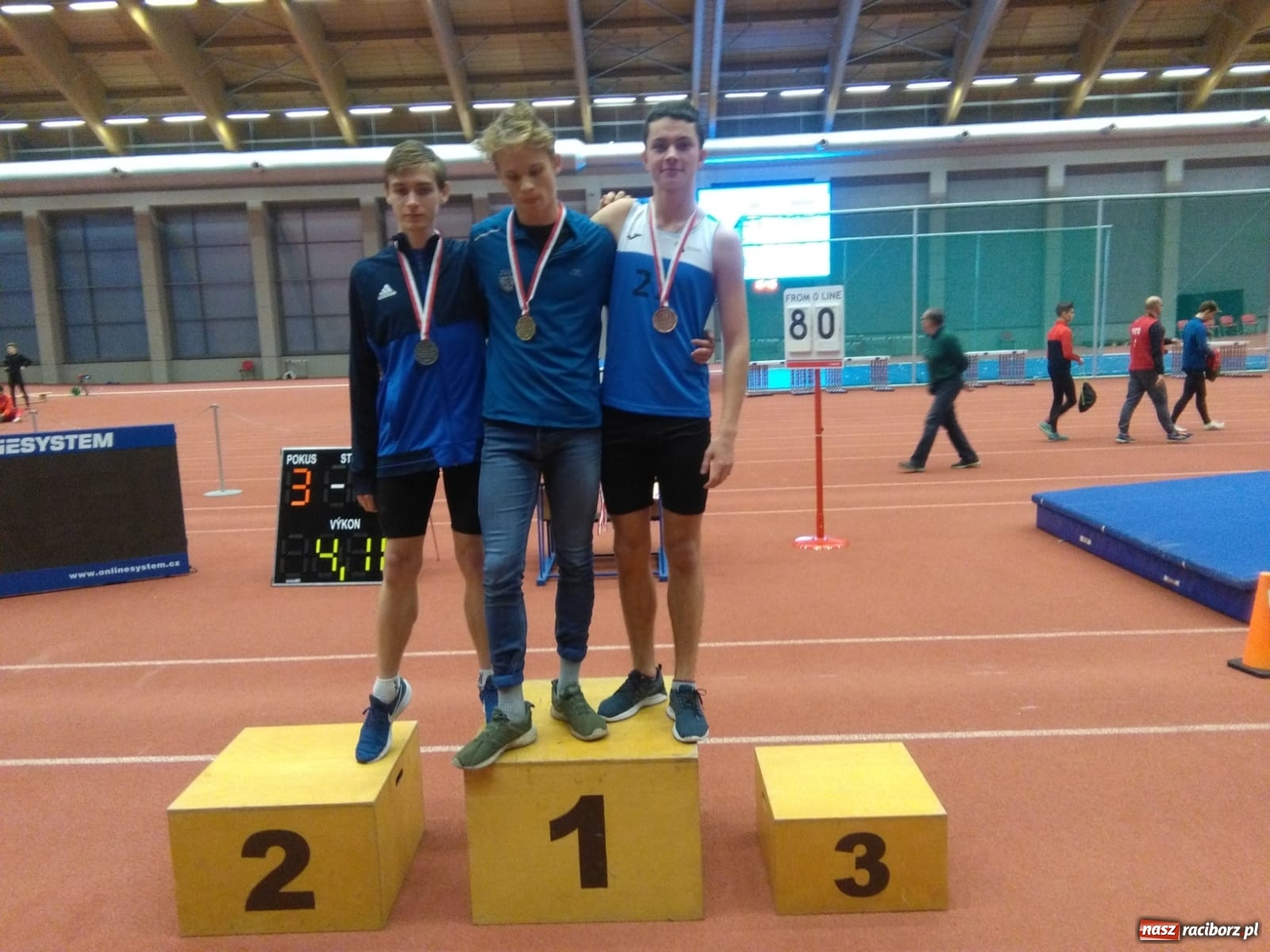 Zdjęcie w galerii na portalu naszraciborz.pl: Worek medali raciborskich lekkoatletów na mistrzostwach w Ostrawie wiadomości z regionu