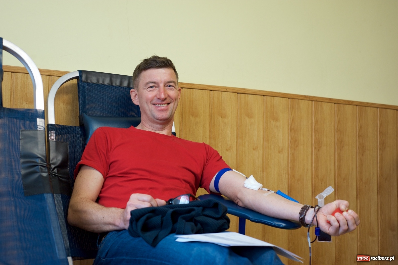 Zdjęcie w galerii na portalu naszraciborz.pl: Gorąca krew. Akcja zbiórki krwi w OSP Tworków wiadomości z regionu