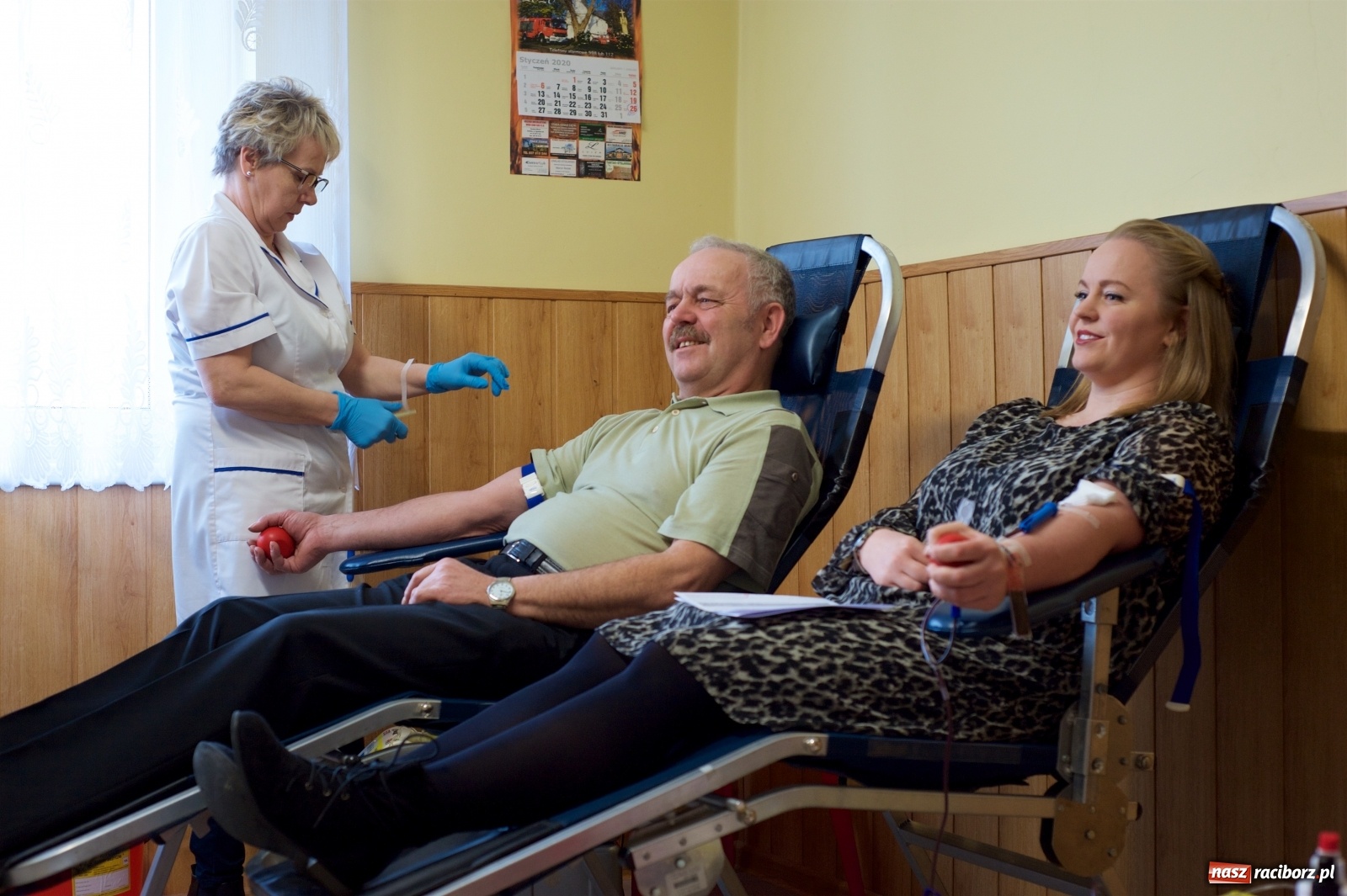 Zdjęcie w galerii na portalu naszraciborz.pl: Gorąca krew. Akcja zbiórki krwi w OSP Tworków wiadomości z regionu